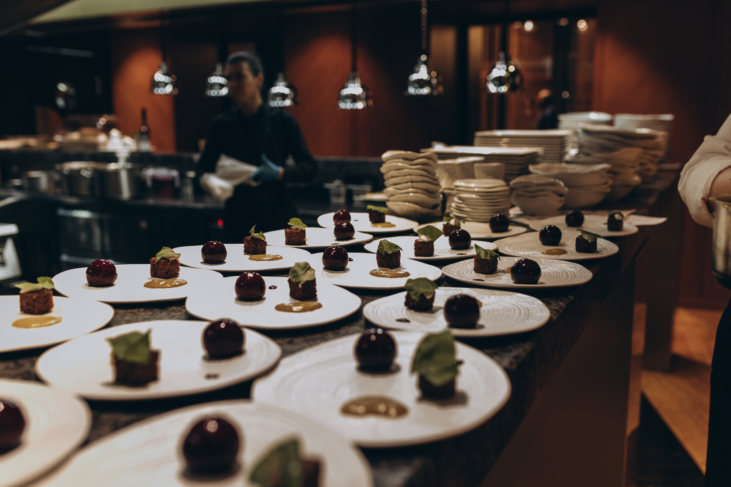 Ужин от Екатерины Алехиной в NOK. Фотограф Ксюша Белоносова