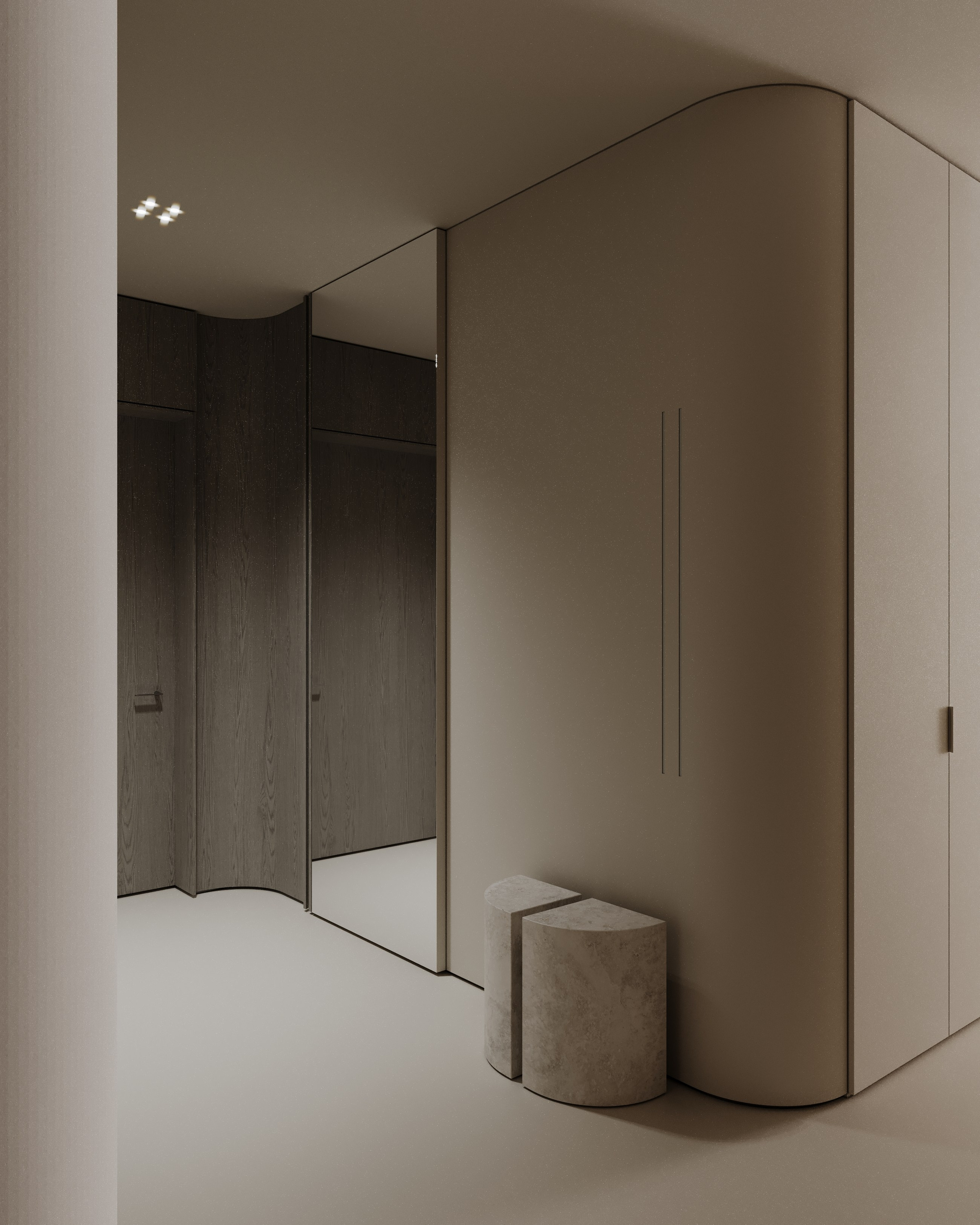 CHERRY /220 sq m /24'. Интерьерное ателье numéro а