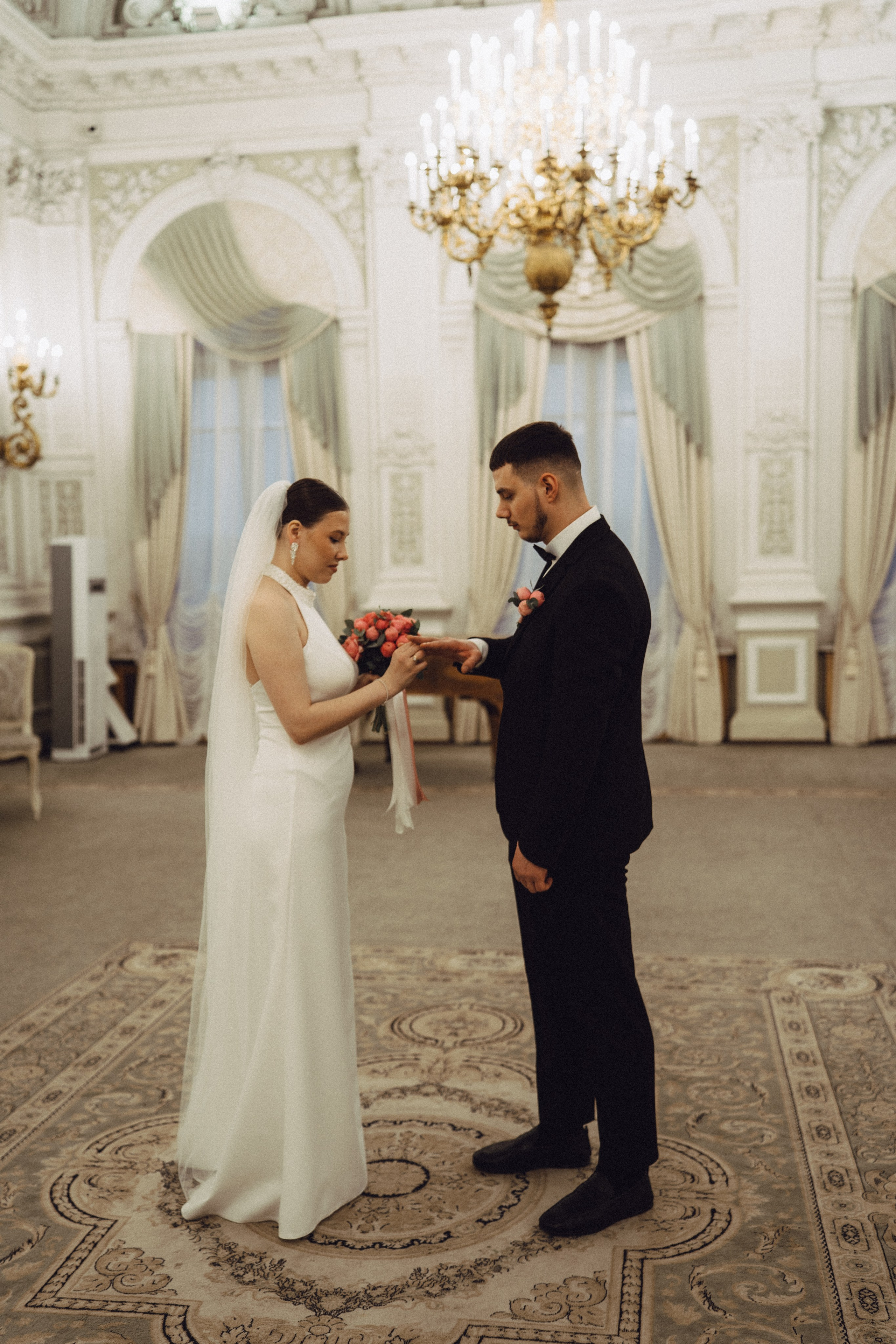 СВАДЕБНАЯ СЬЕМКА В ПЕВОМ ДВОРЦЕ БРАКОСОЧЕТАНИЯ. Профессиональный фотограф, Санкт-Петербург — Виктория Богомолова