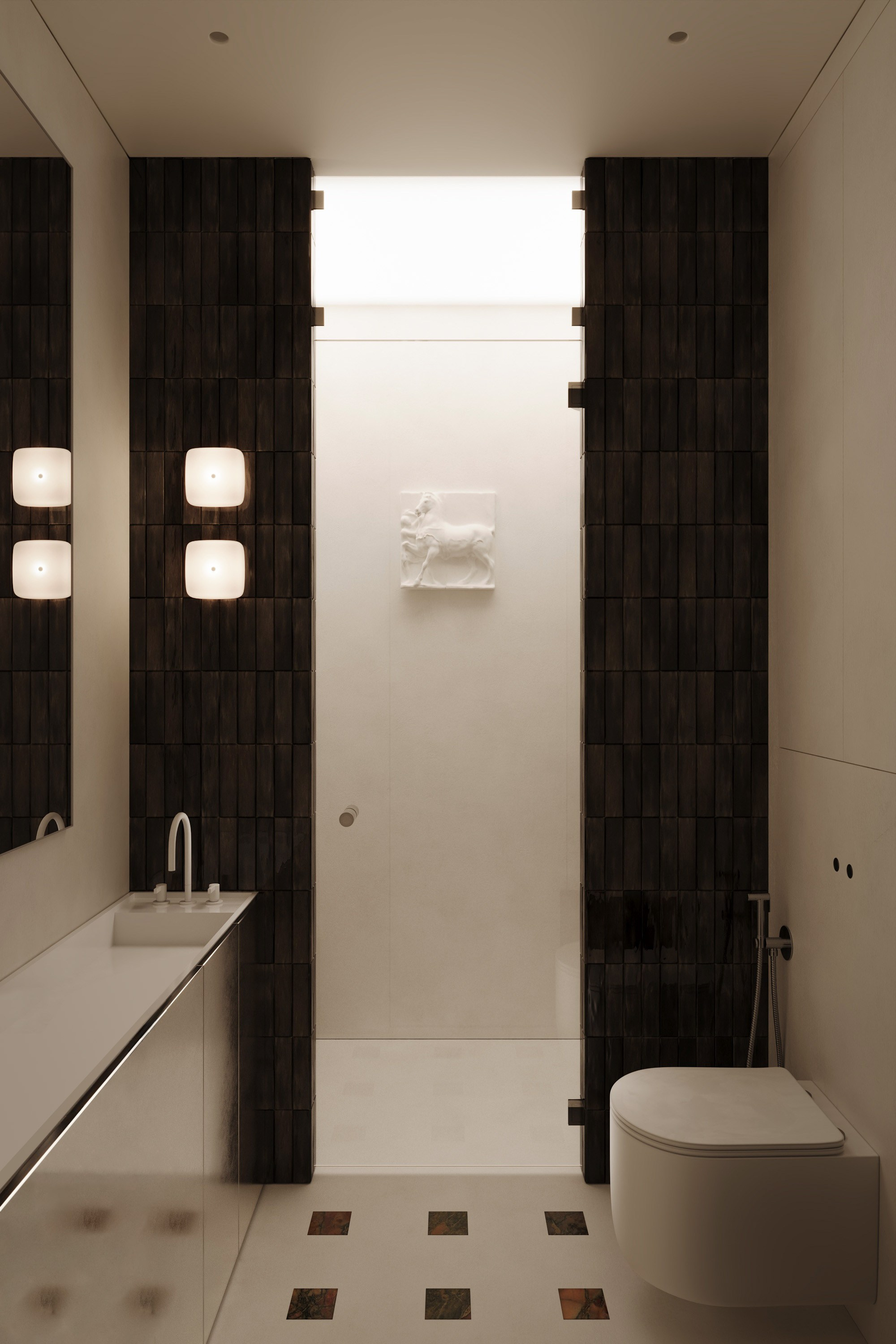 Квартира для молодой семьи — 55 м². Студия дизайна интерьера Muro