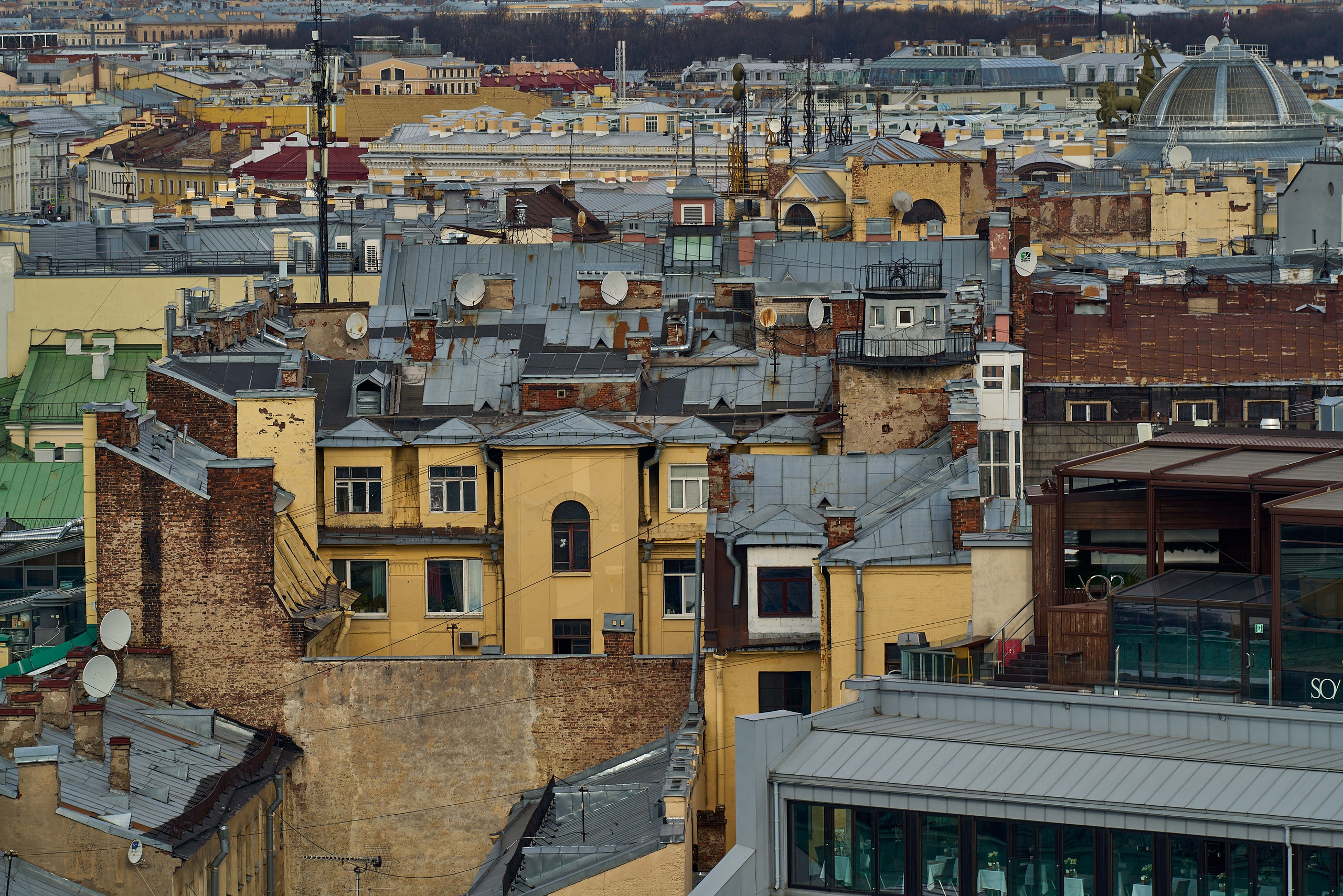 Колоннада Исаакиевского собора