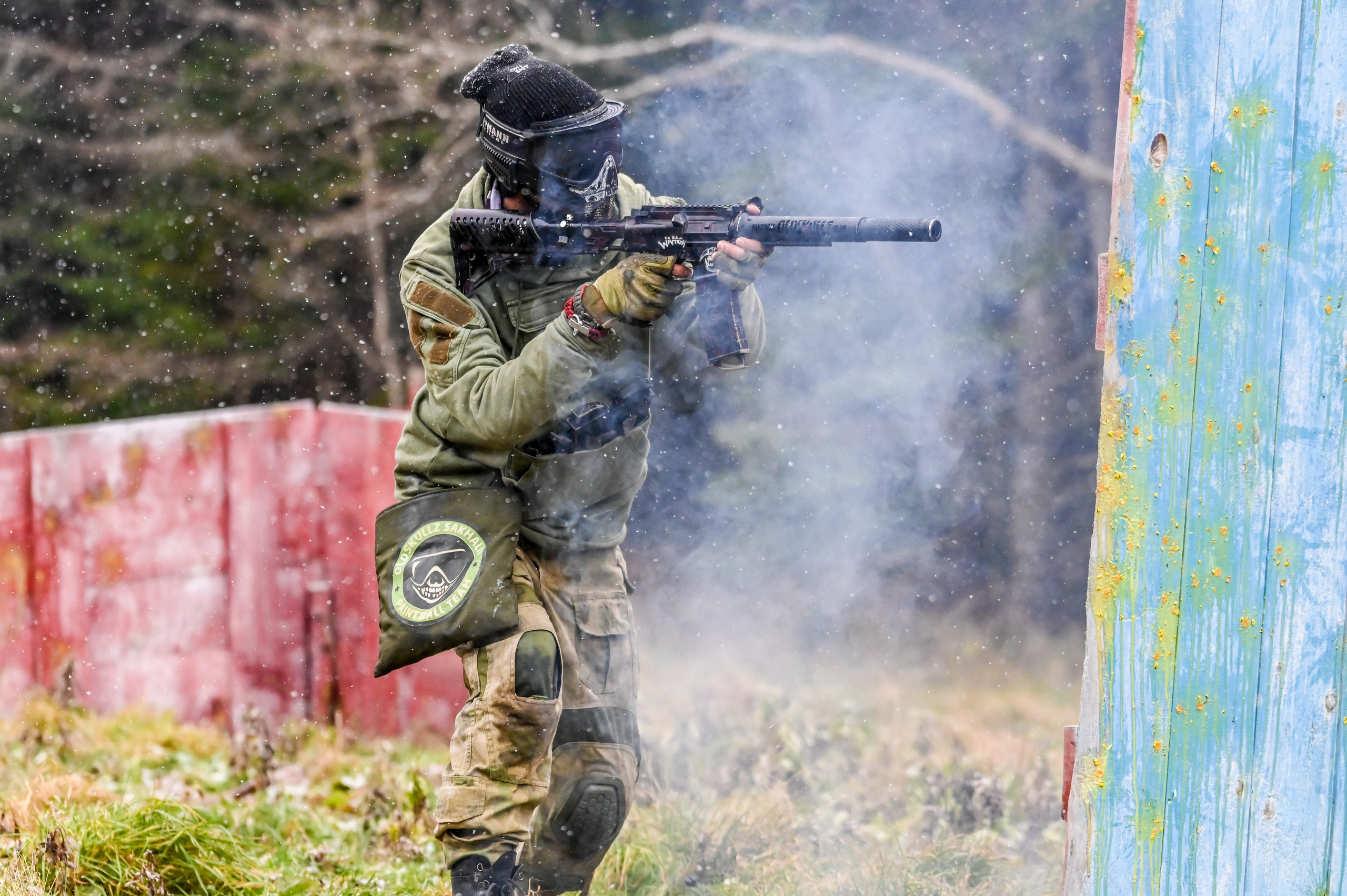 Пейнтбол. Фоторепортажи Сахалина