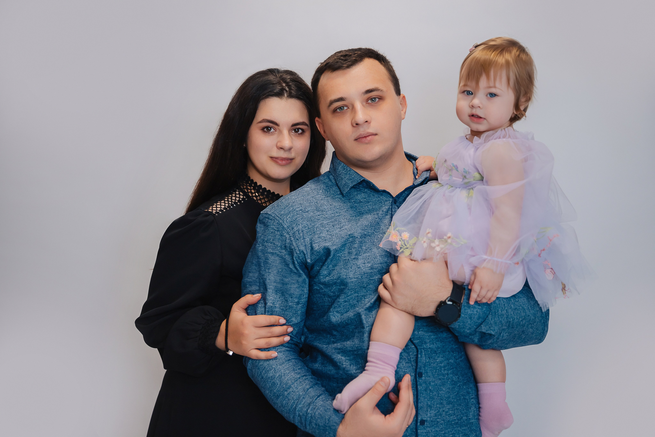 Василисе 1 годик детская фотосессия в Тамбове. Детский и семейный фотограф в Тамбове Алина Богданова