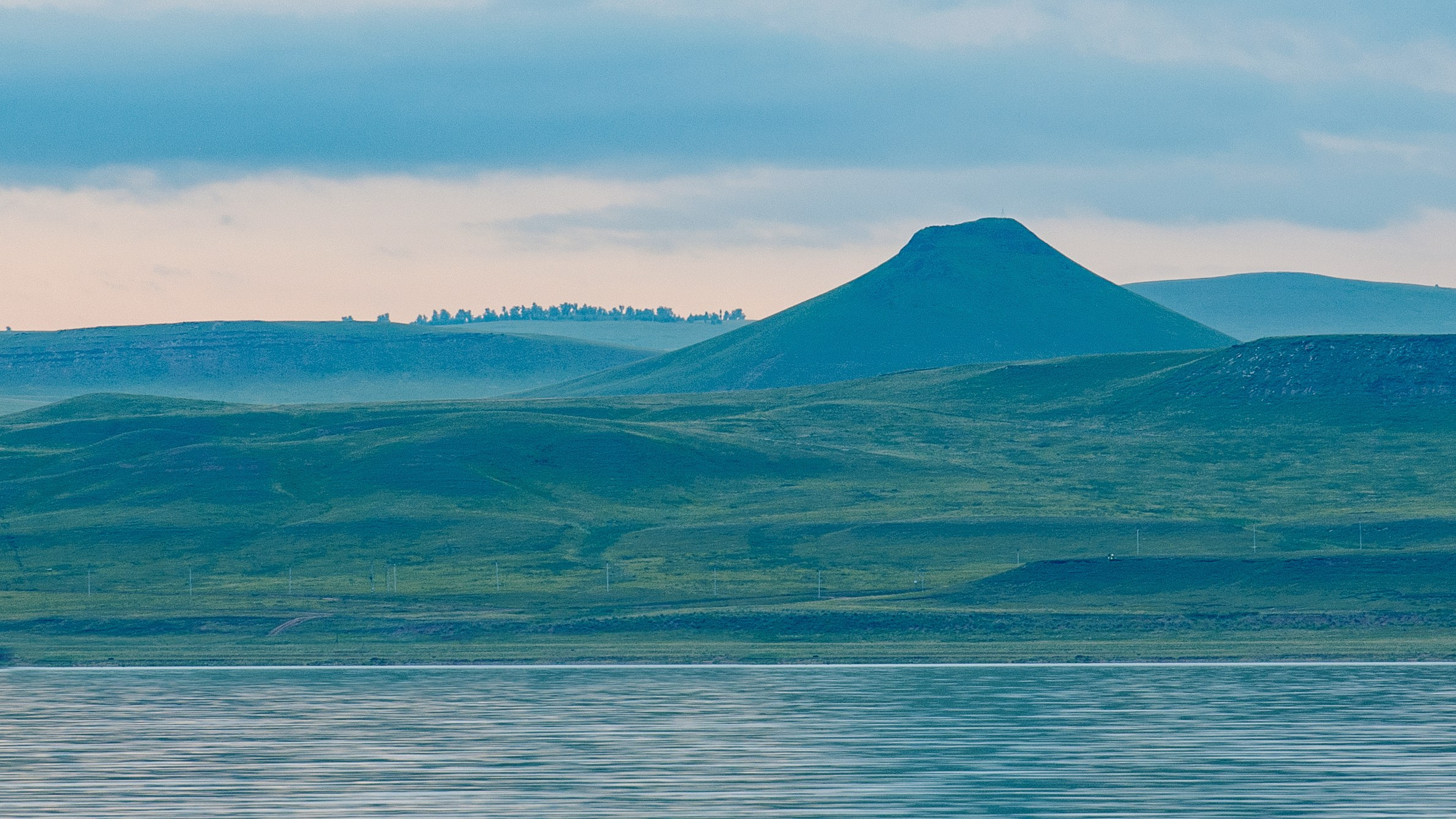 Хакасия. Озеро Белё.