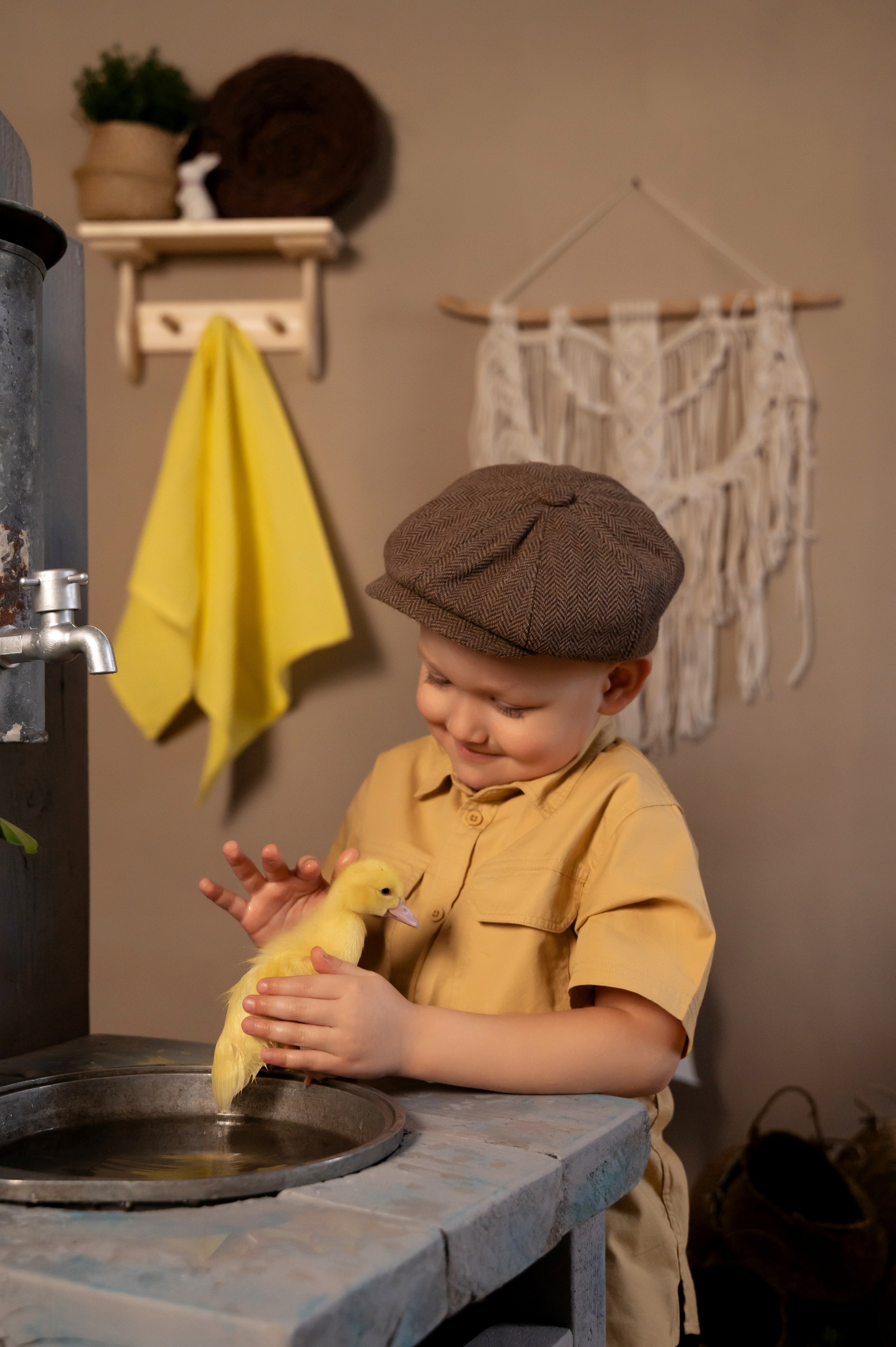 Купание утят. Елена Задорина