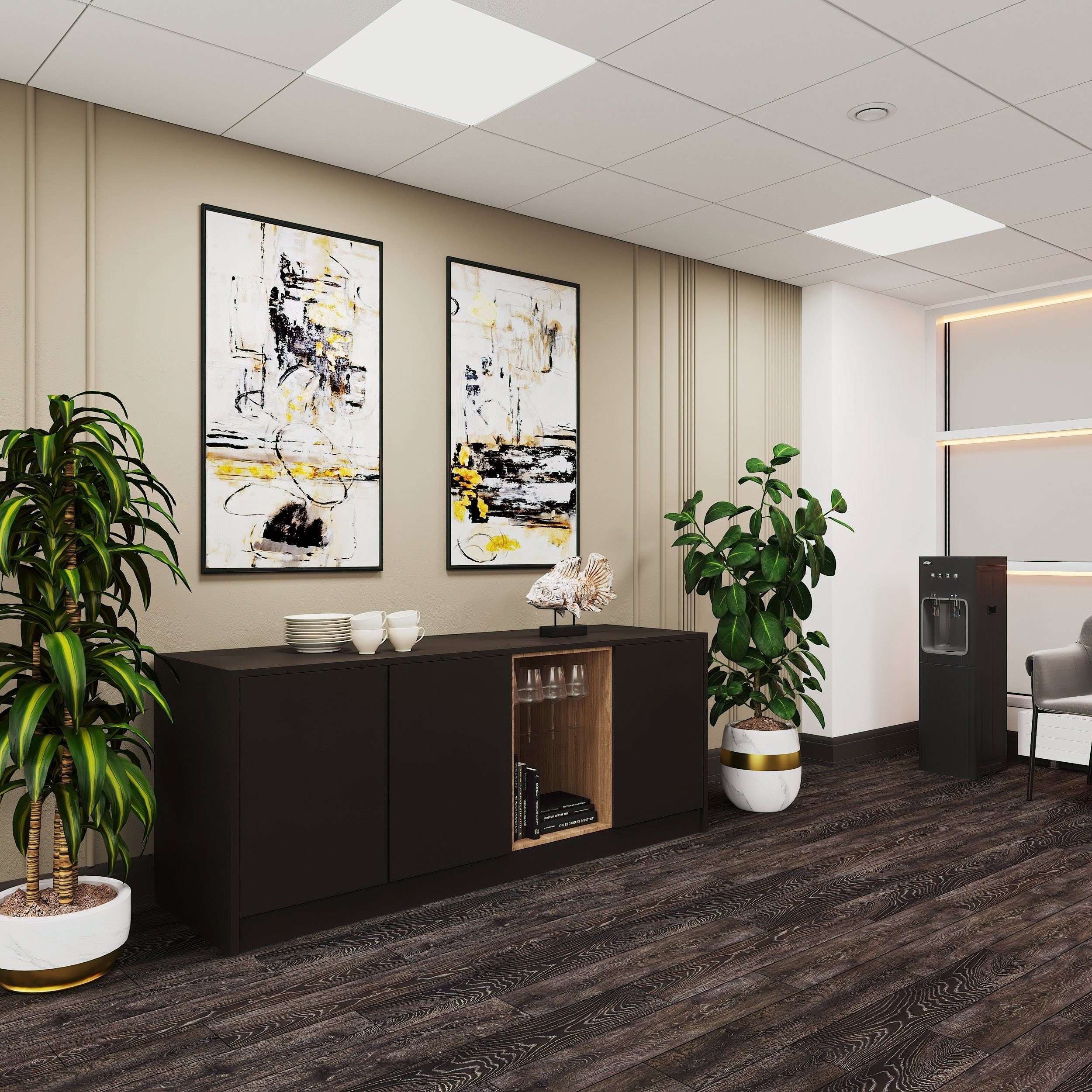 Офис БЦ «Сенатор». Дизайнер интерьера в Санкт-Петербурге Ольга Рытаровская