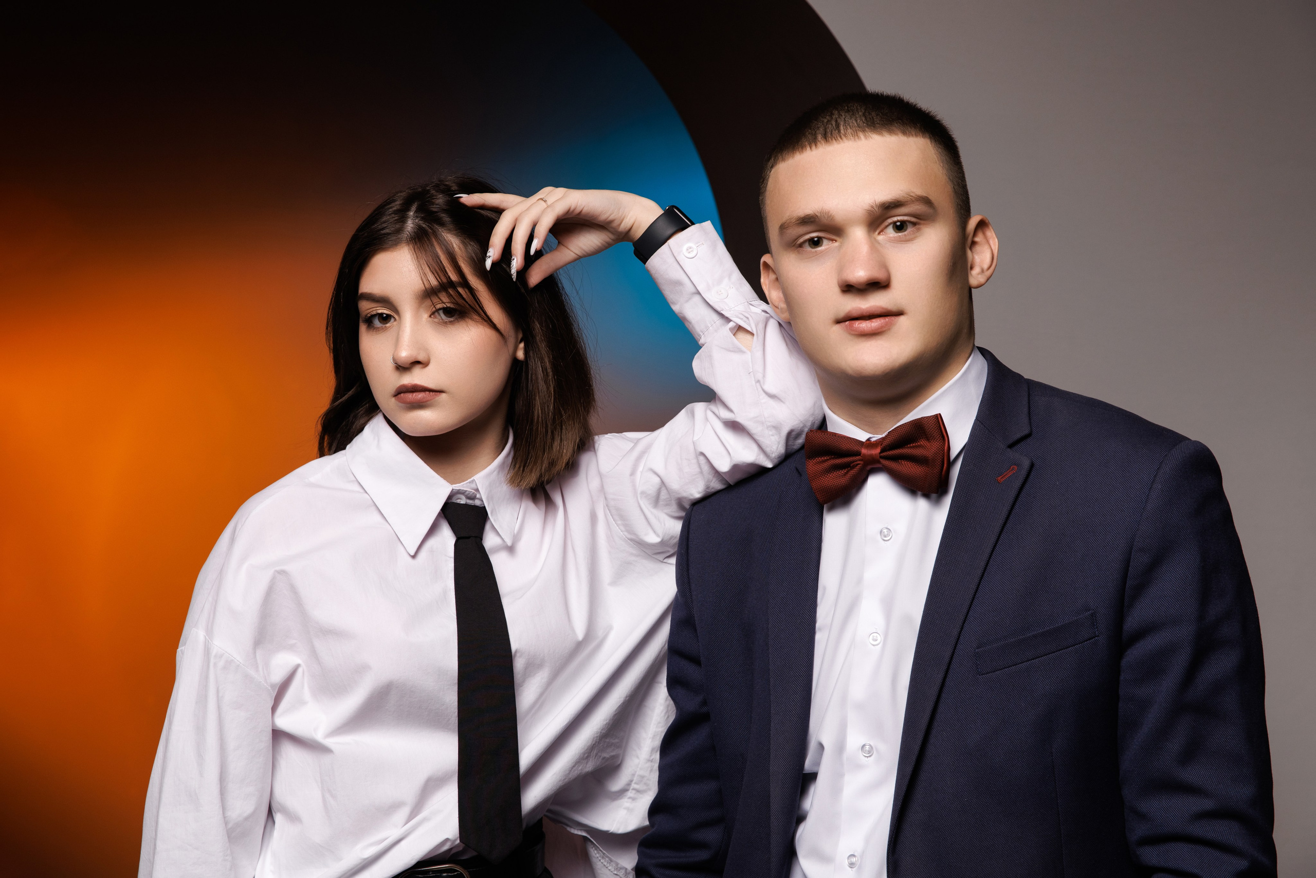 Групповые фото для старших классов в фотостудии. Выпускные альбомы Евгении Виноградовой г. Липецк