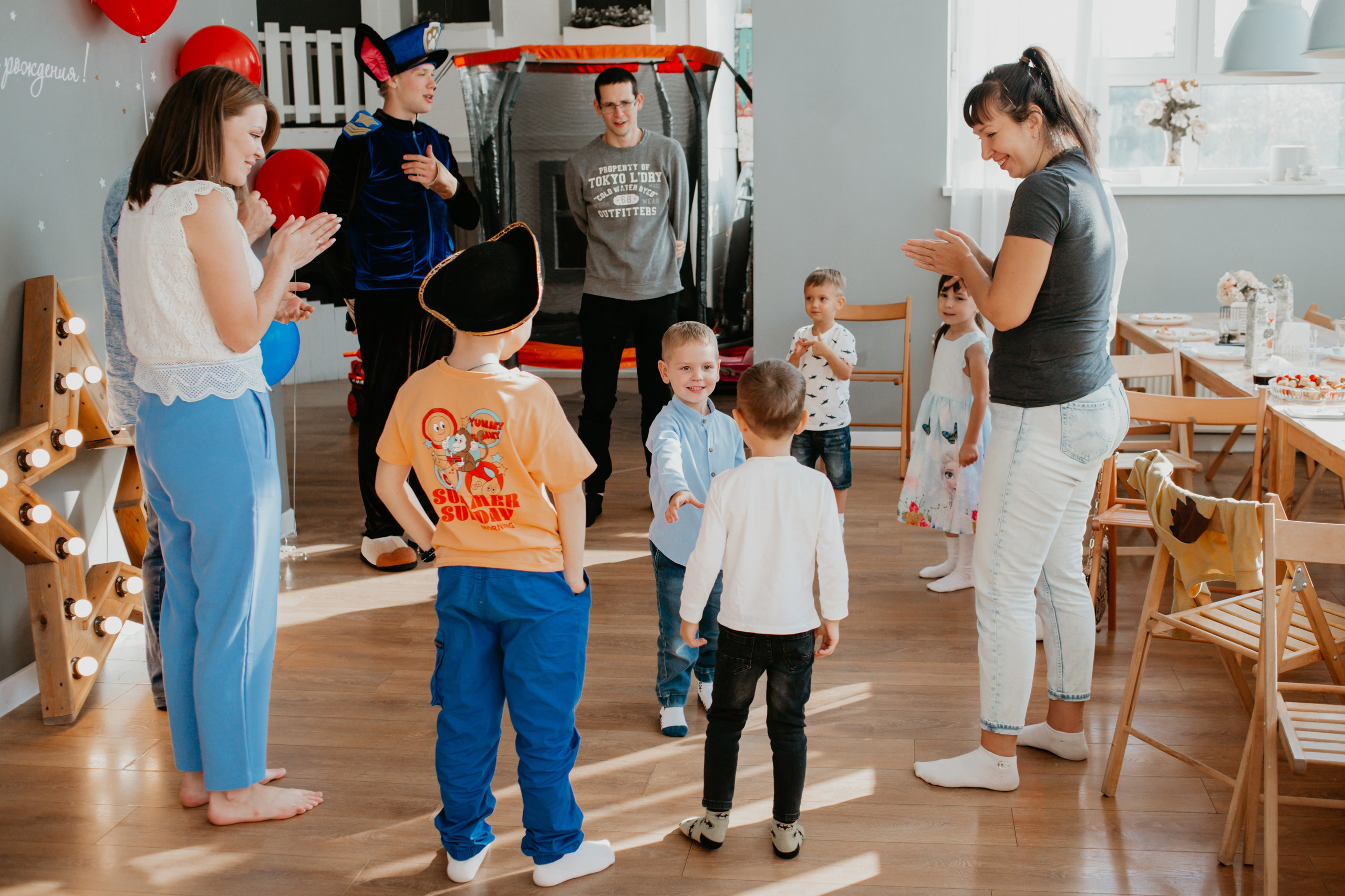 Детский день рождение. Лева 4 года. Фотограф в Челябинске Ополихина Анна