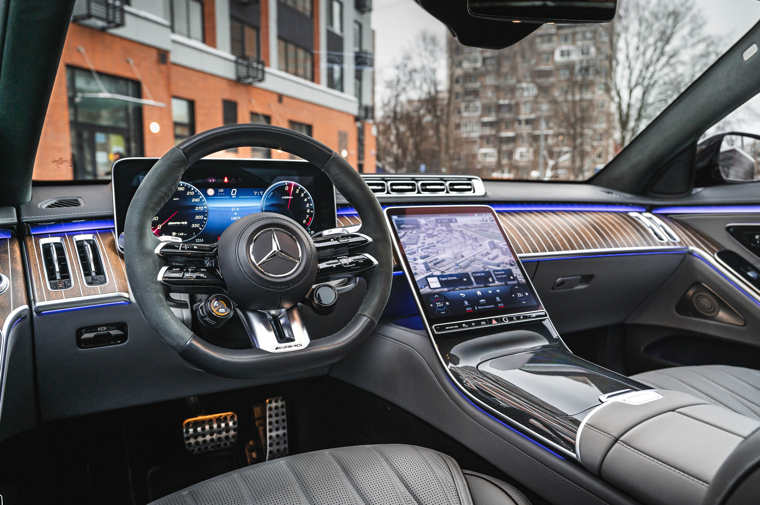 MB w223 S63. Автомобильный фотограф в Москве — Сидоров Дмитрий