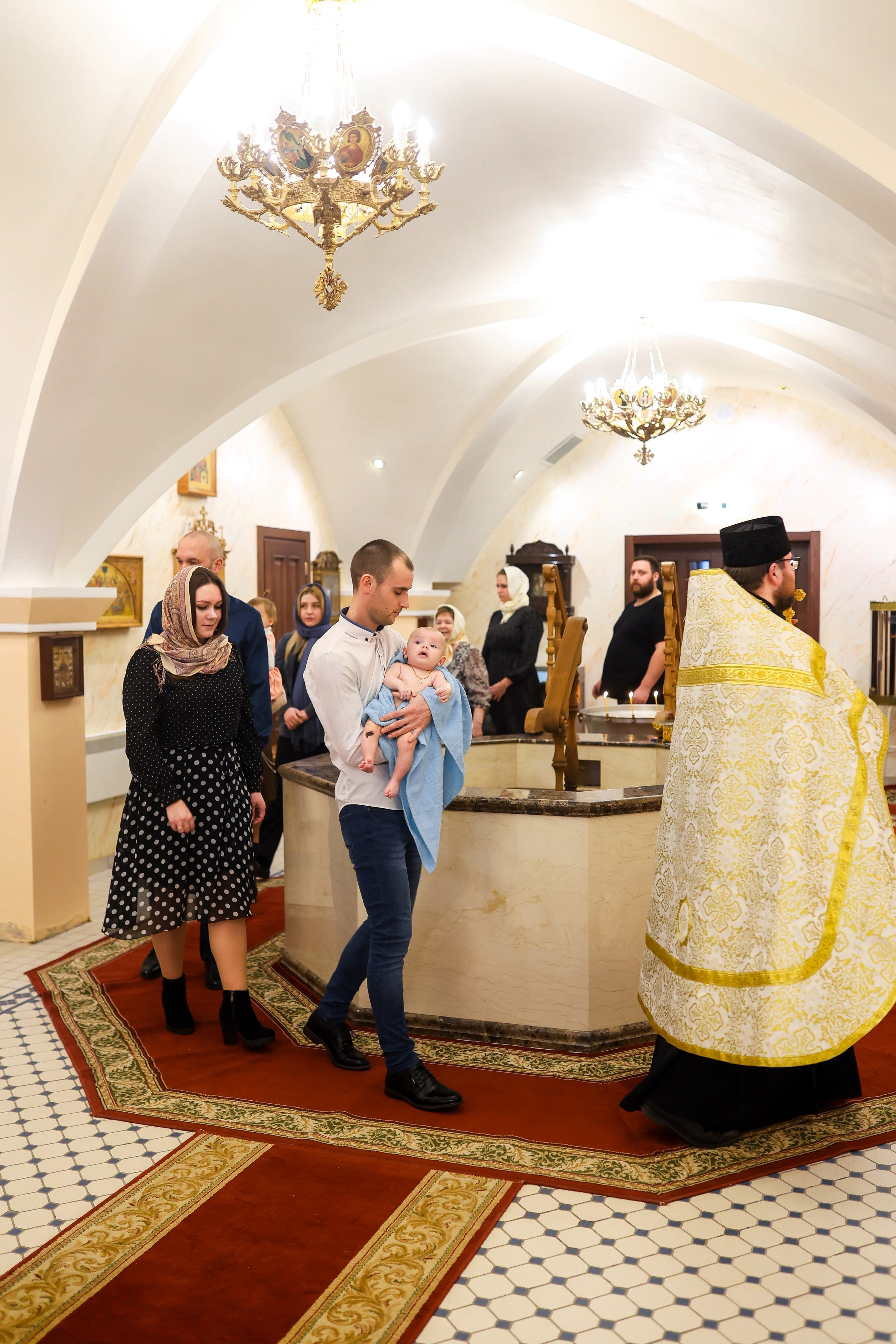 Крещение — фотосессия крестин в Санкт-Петербурге. Фотограф из Санкт-Петербурга Ильинская Ксения