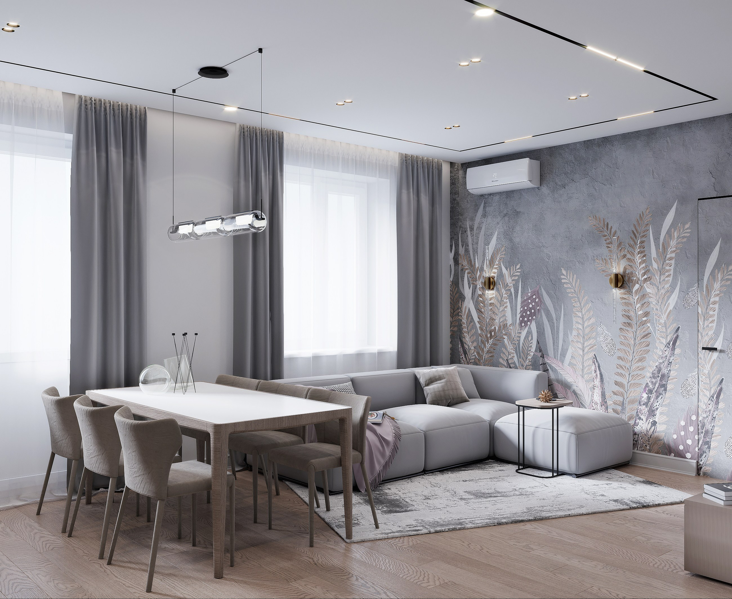 Квартира 103 кв. м. Коркина Вера — дизайнер интерьеров