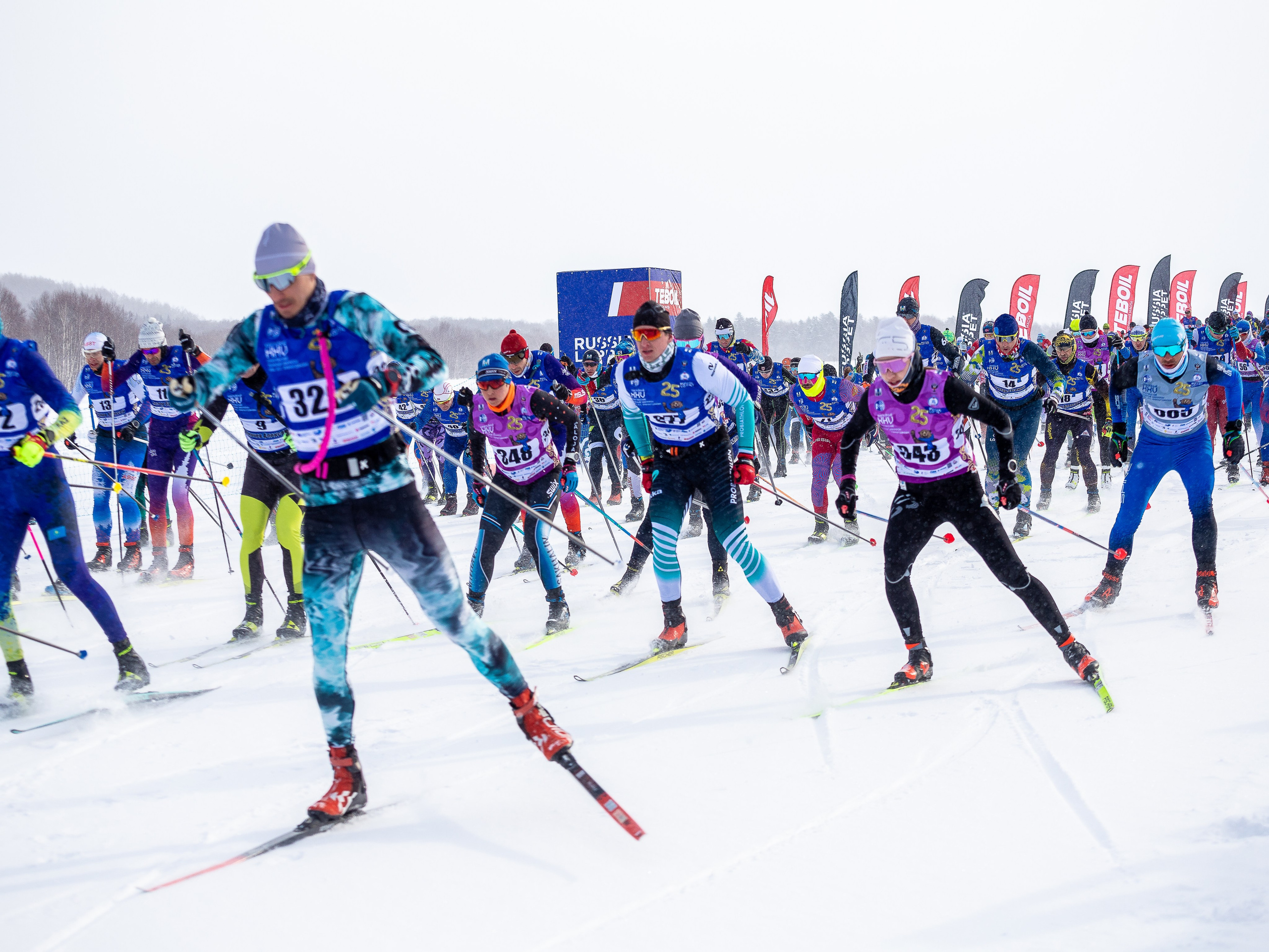 25 лыжный марафон им. Фархутдинова. Инга Кузьминская ТОП-фотограф г. Корсаков