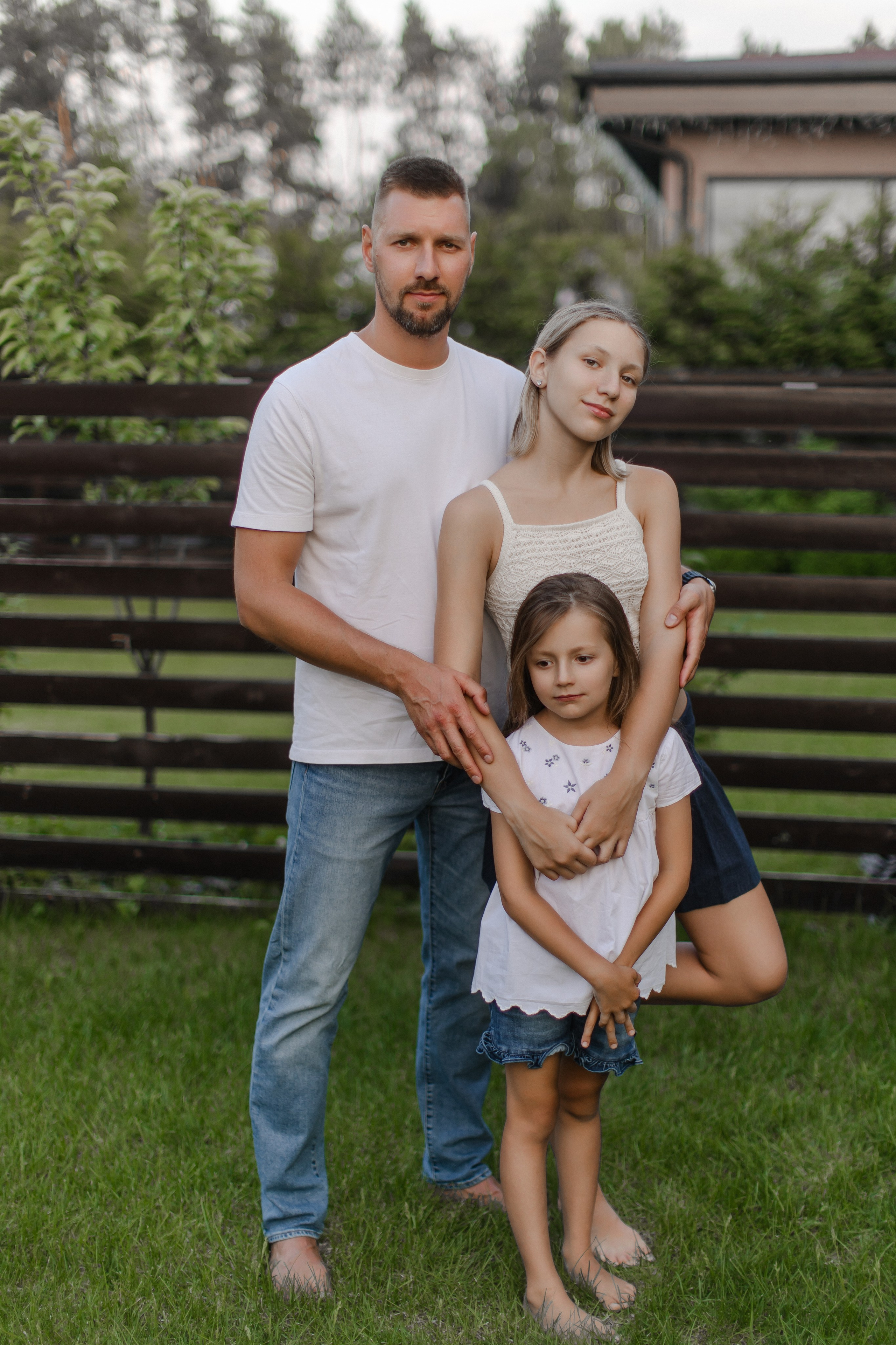 Оля с семьей. Семейный и детский фотограф в Москве Кузьмина Мария