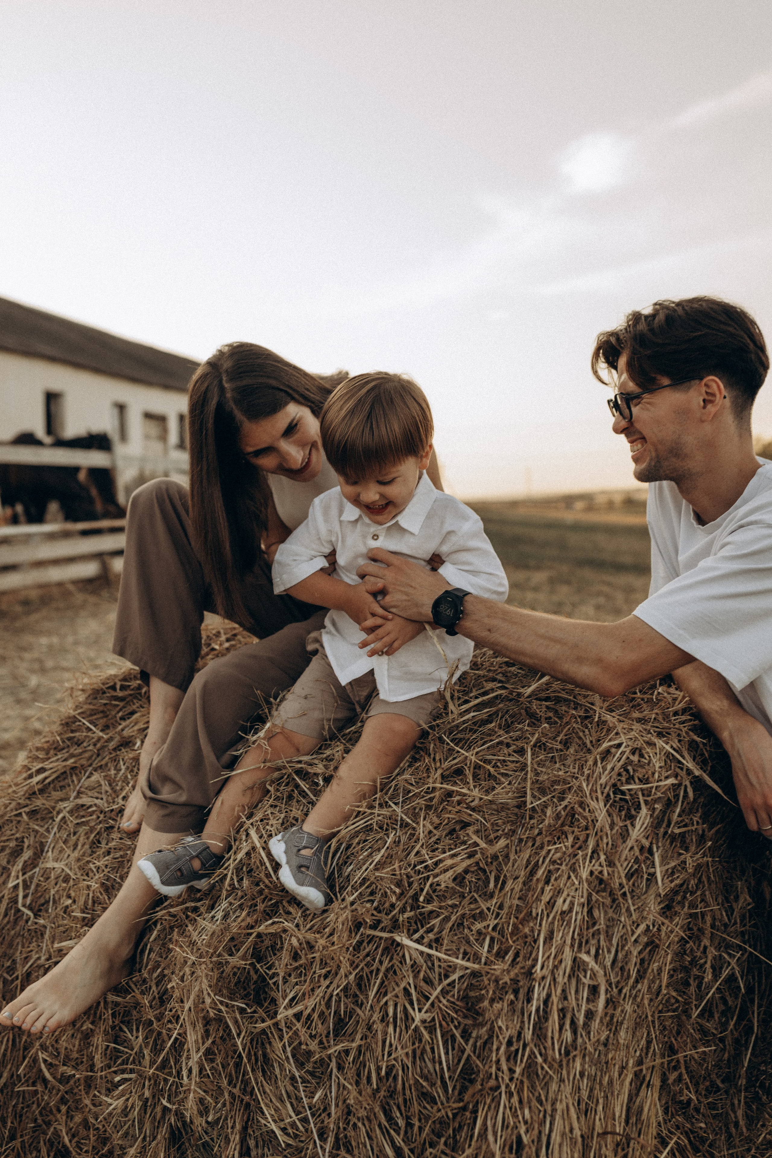 Миша Таня и Лев на ферме. Семейный фотограф в Новороссийске и Анапе Александра Яковлева