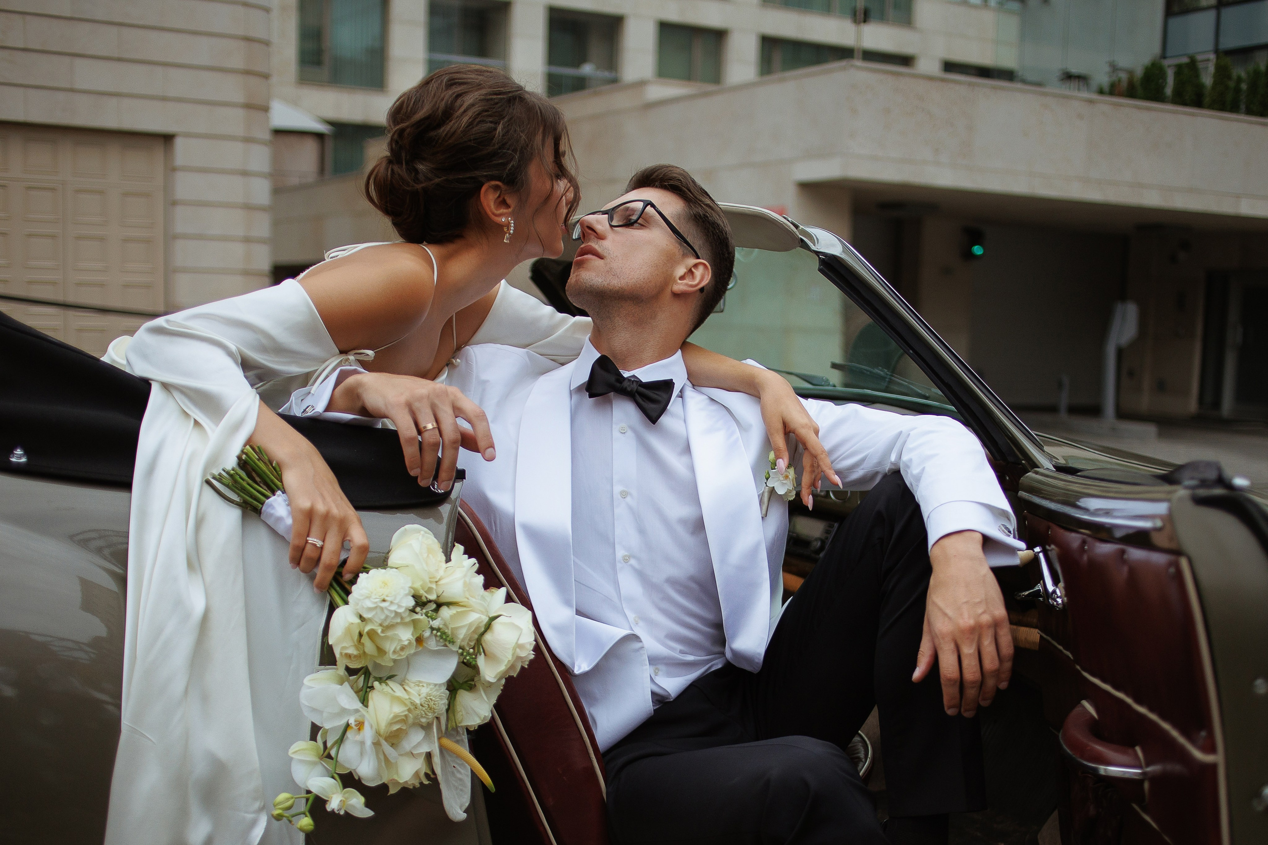 Ретро машина Анна и Владислав. Марковкина КрисТина