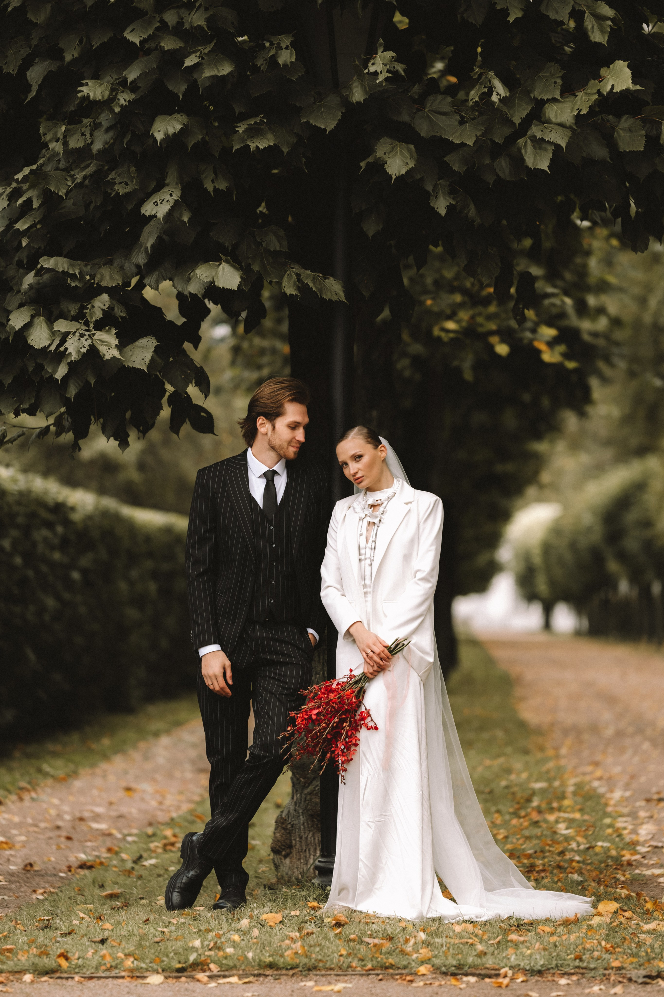 Михаил и Ксения в усадьбе Кусково. Фотограф в Москве Ольга Елоева