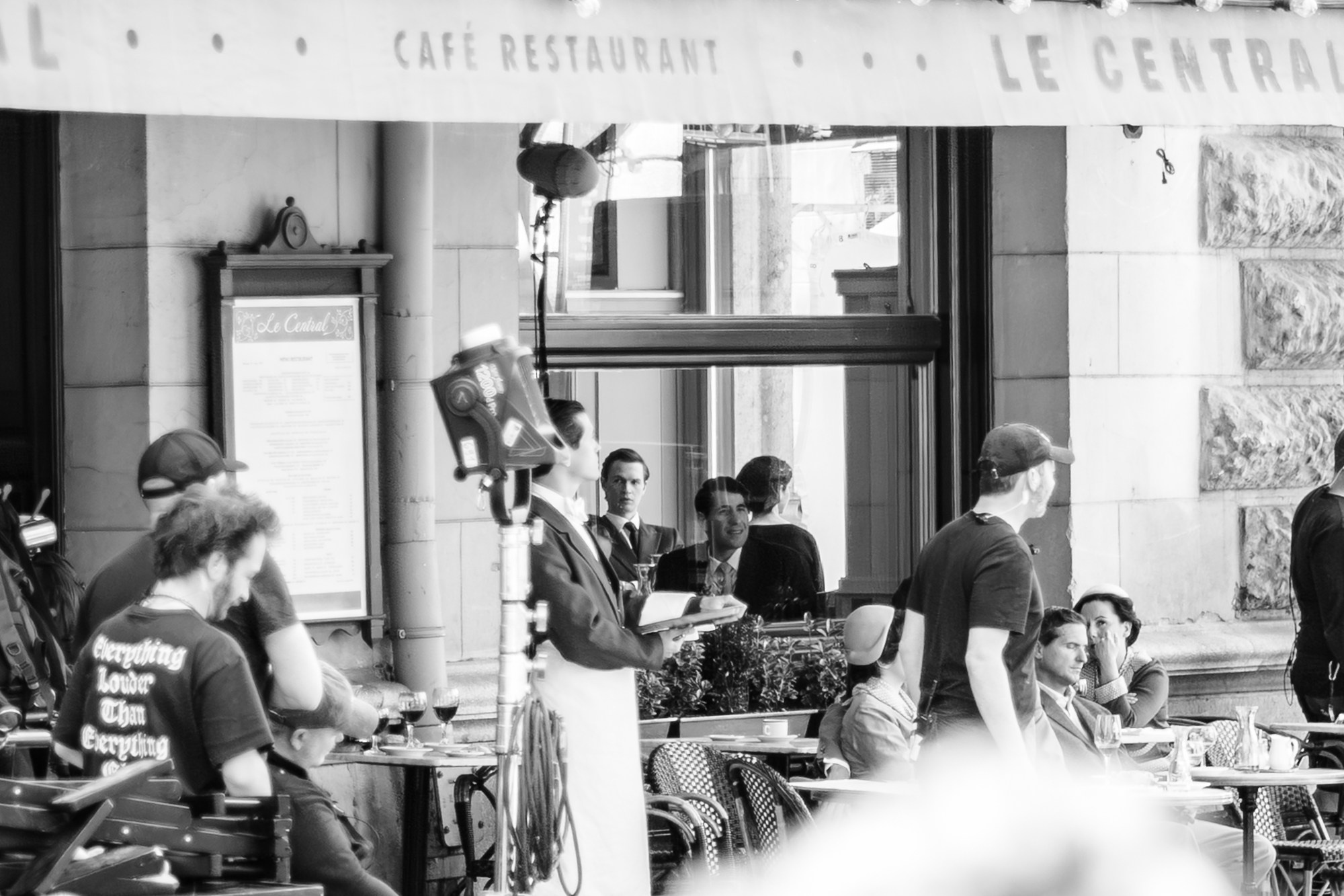 Dinner with Audrey. Behind the Scenes. Photographer in Budapest  — Yura Knyazev