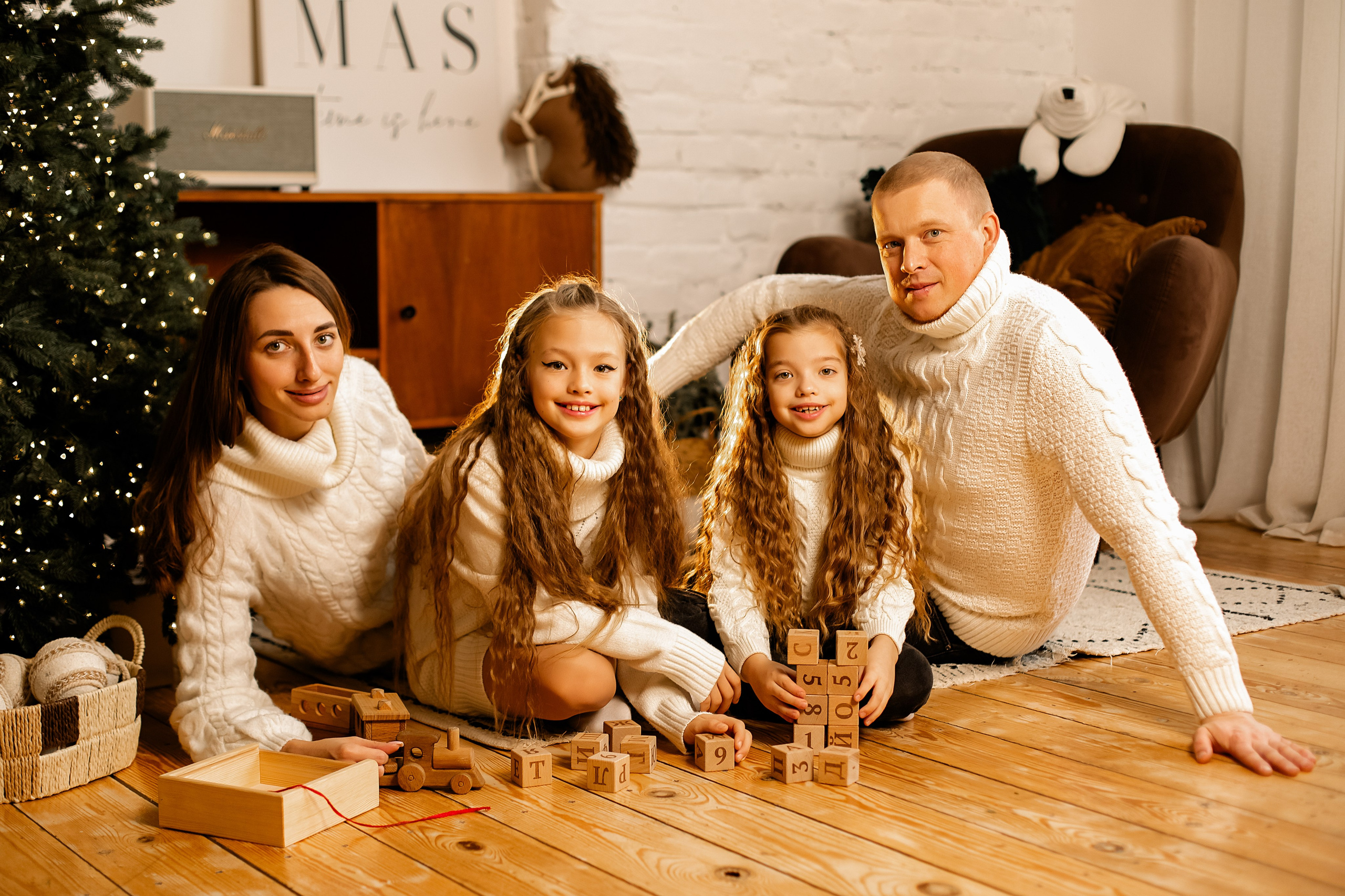 Новогодняя семейная история. Свадебный и семейный фотограф/видеограф в Краснодаре Наталья Осинская