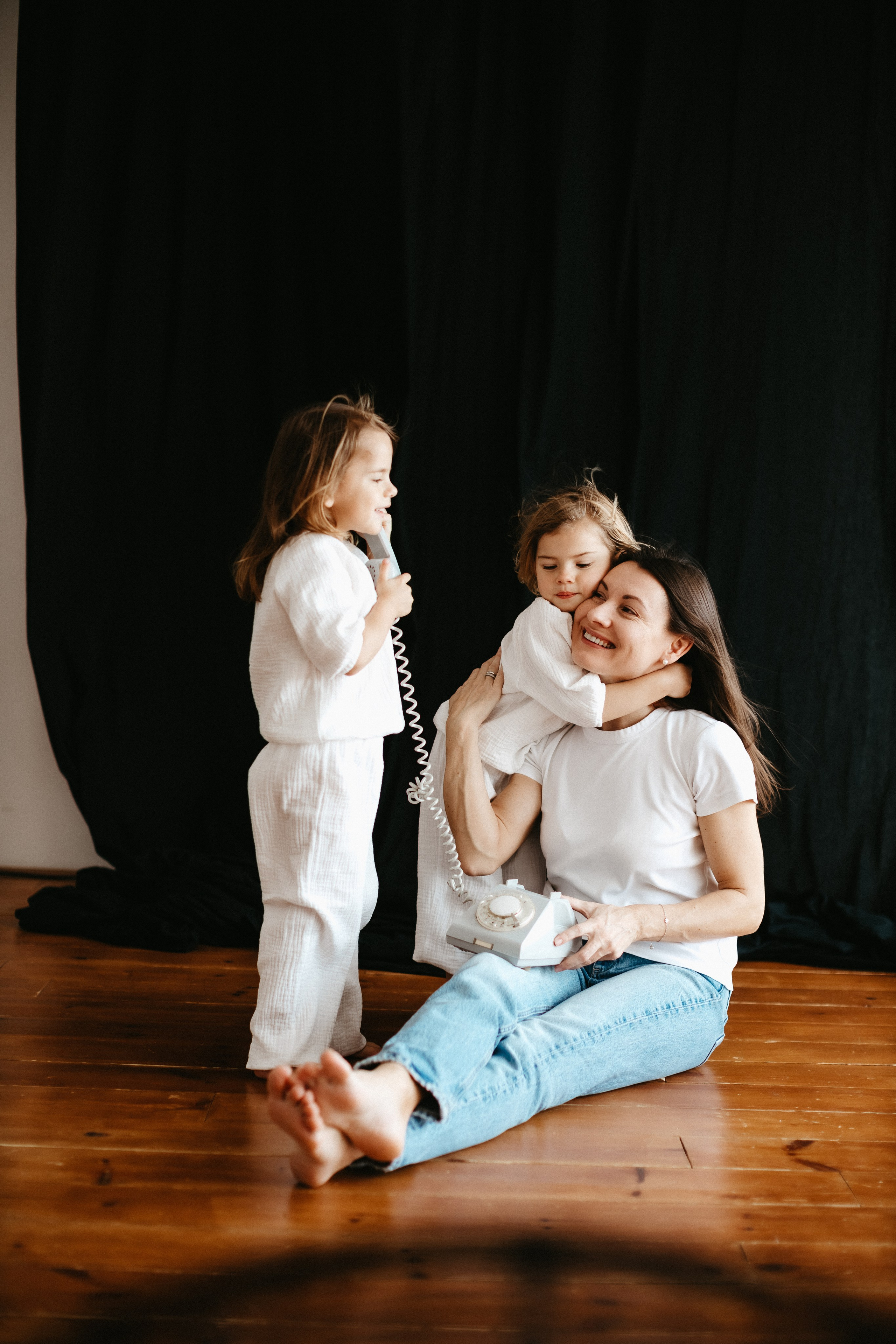 Мама и девочки. Евгения Пелипас