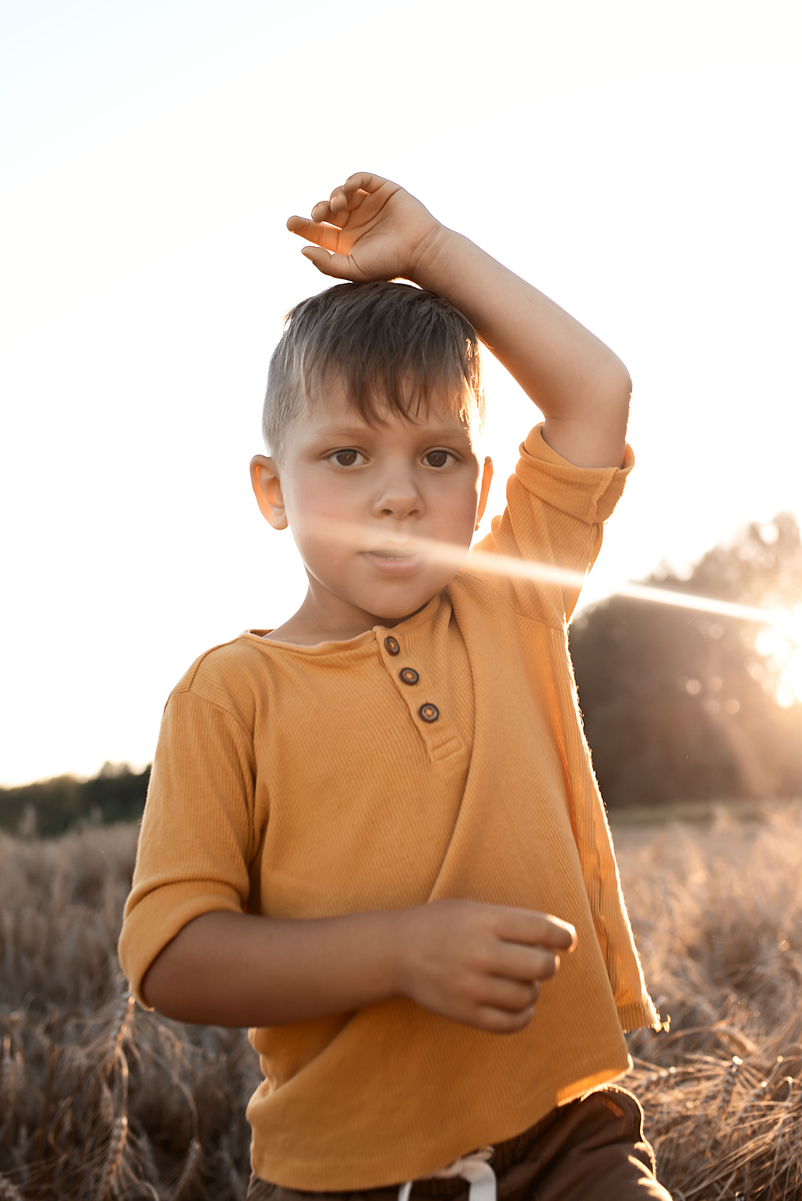 Лето в поле. Детский и семейный фотограф в Москве Олеся Рослякова