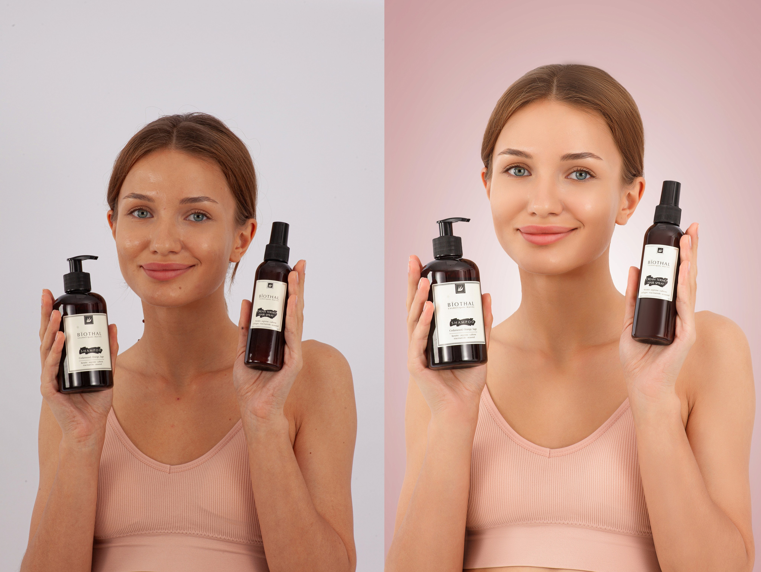 Профессиональная обработка портретов для рекламы косметики | Студия SVITHART