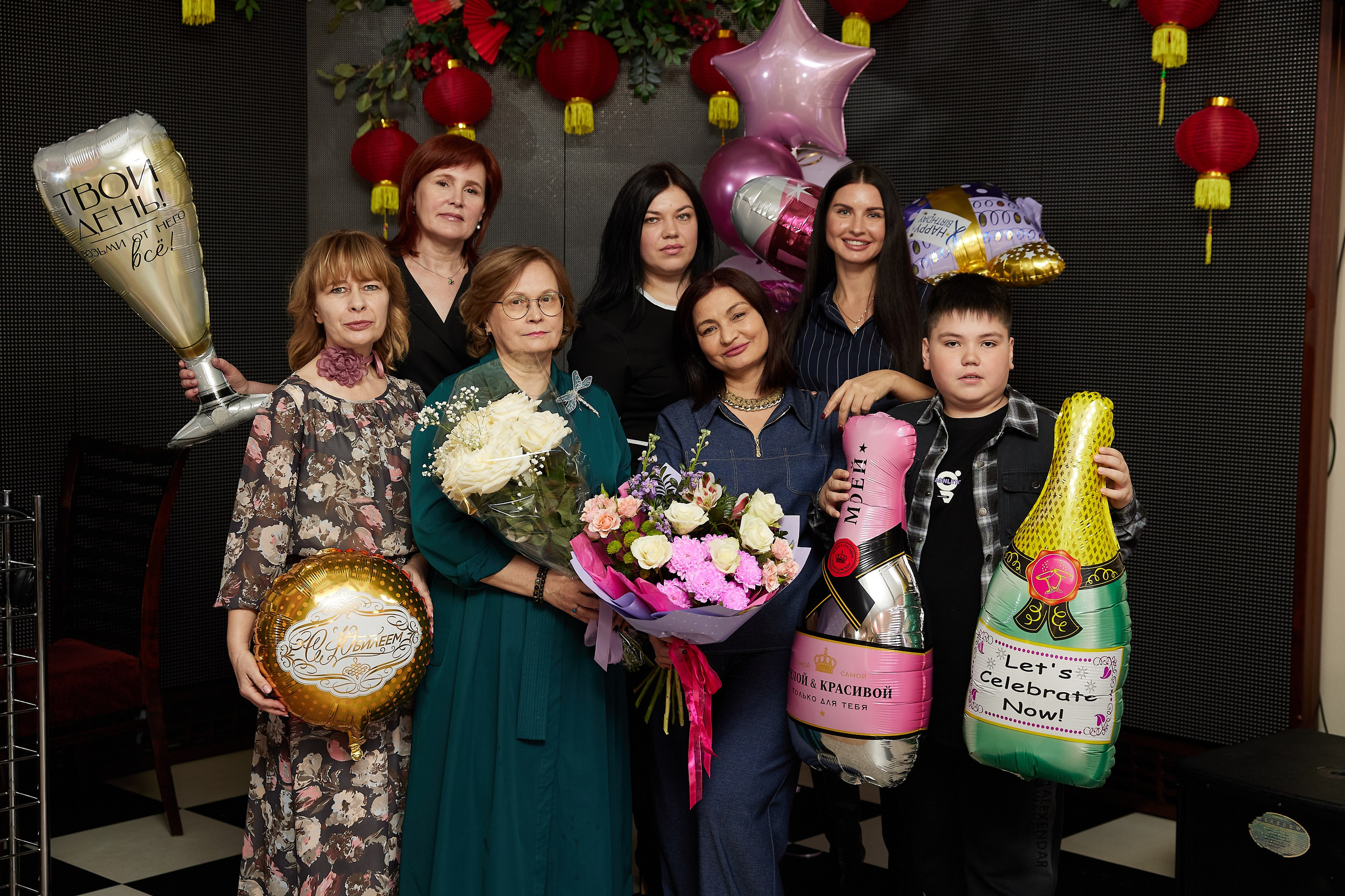 Первые снимки юбилея. Уже в день съёмки