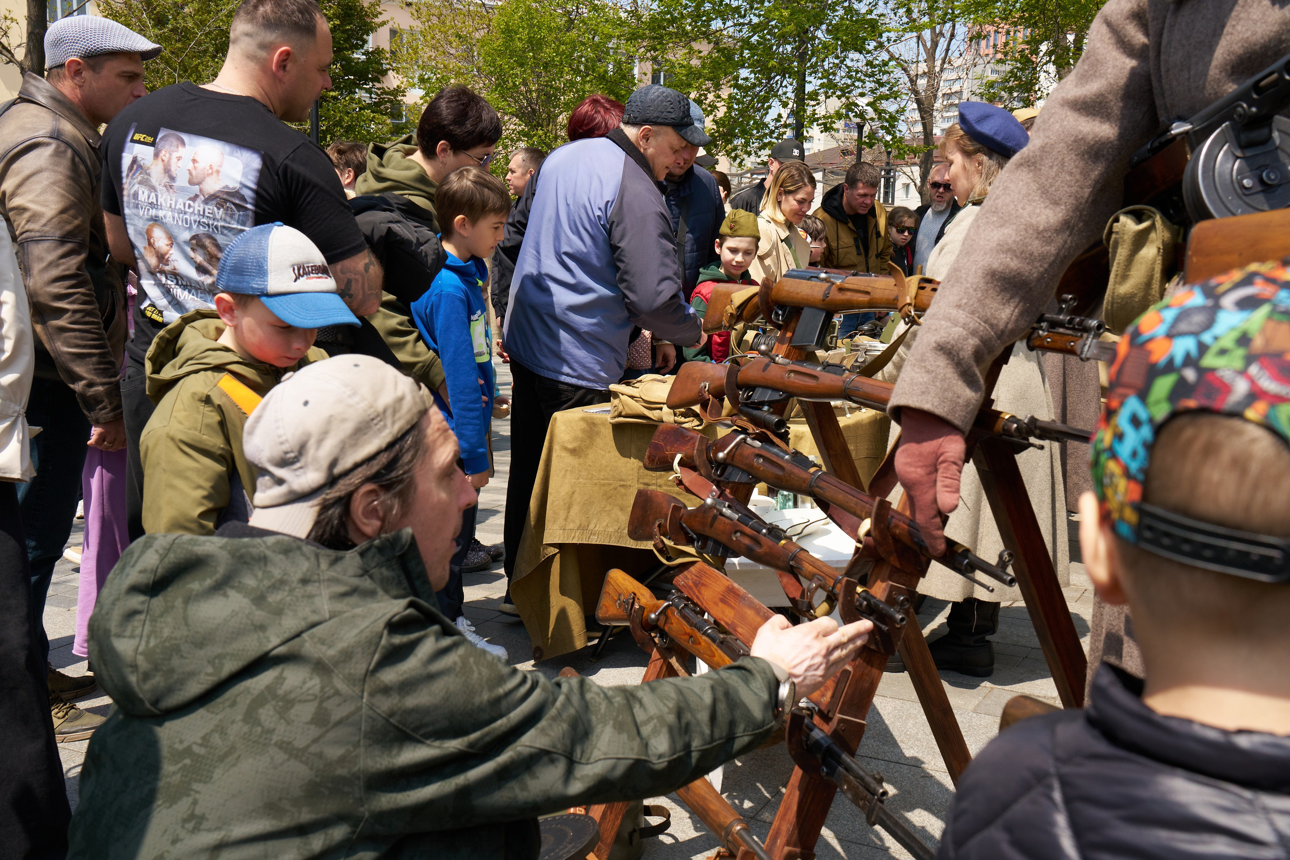Реконструкция, посвящённая 9 мая. Профессиональный репортажный фотограф Инесса Иминова