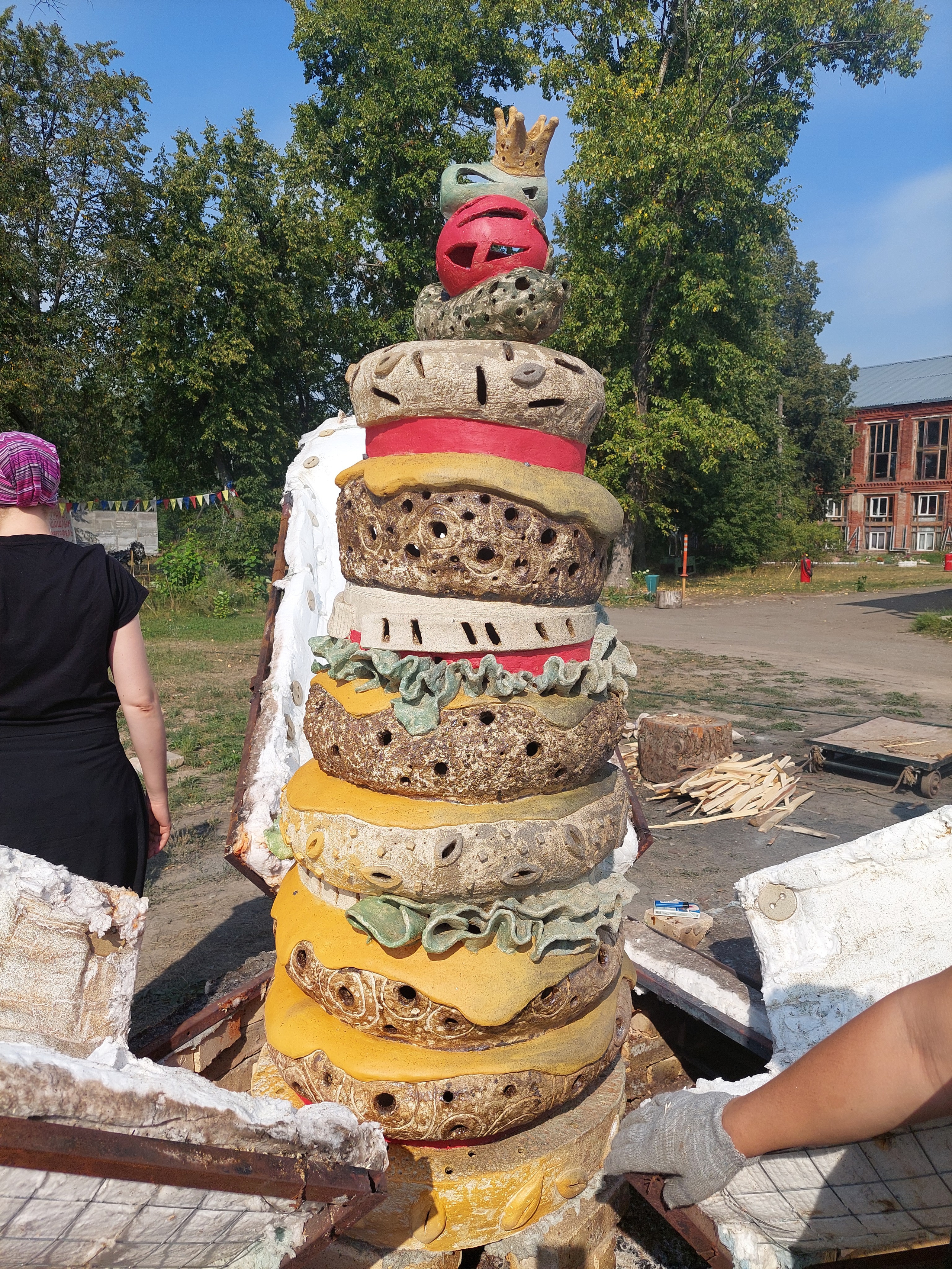 Гуслица 2022. Курс Татьяны Пунанс «Make Your Fire». Керамика с историей. Елена Рогалёва