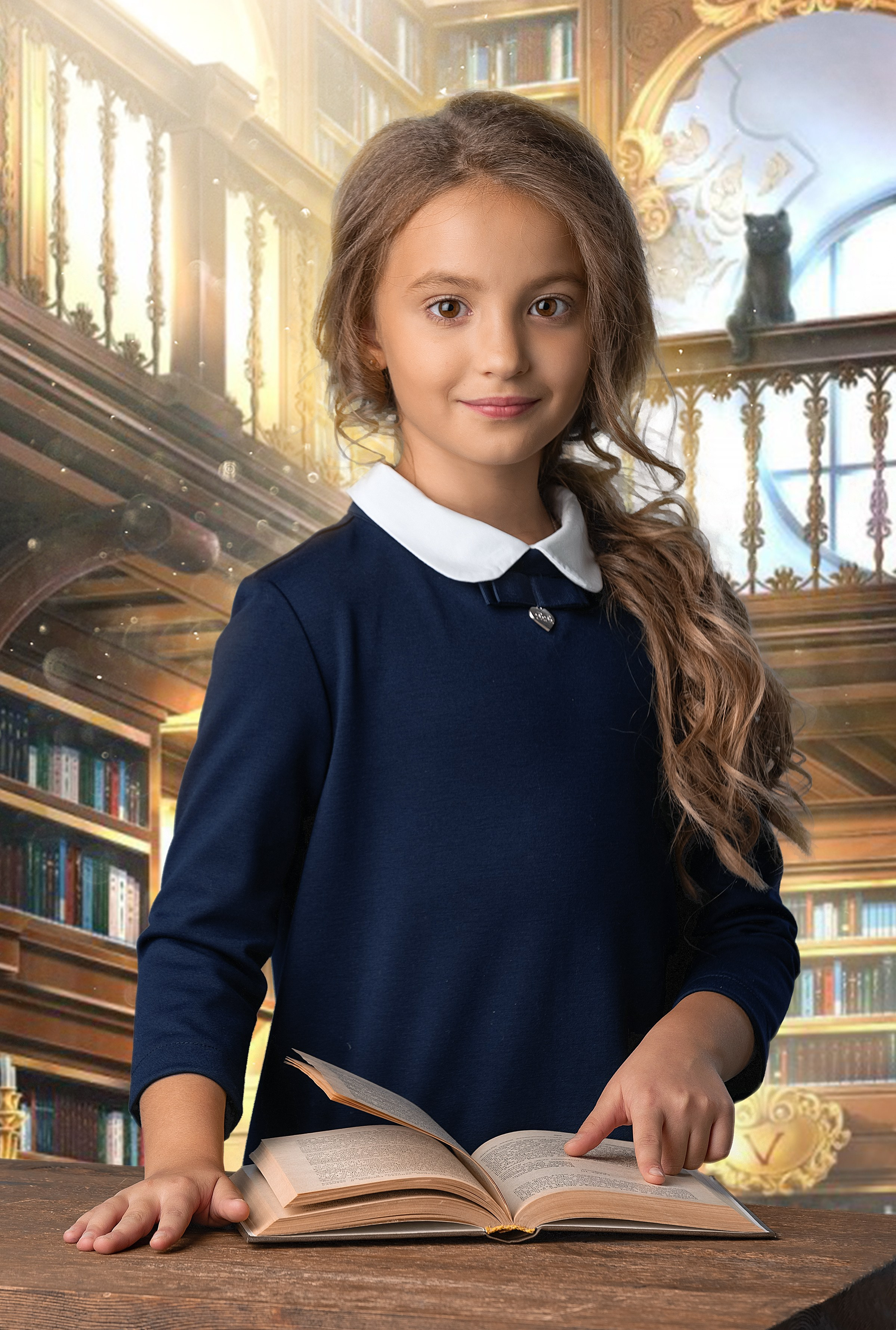 Библиотека. Лучший детский и портретный фотограф в Новосибирске Александр Якименко/ Детский, Портретный фотограф, обучение фотографии