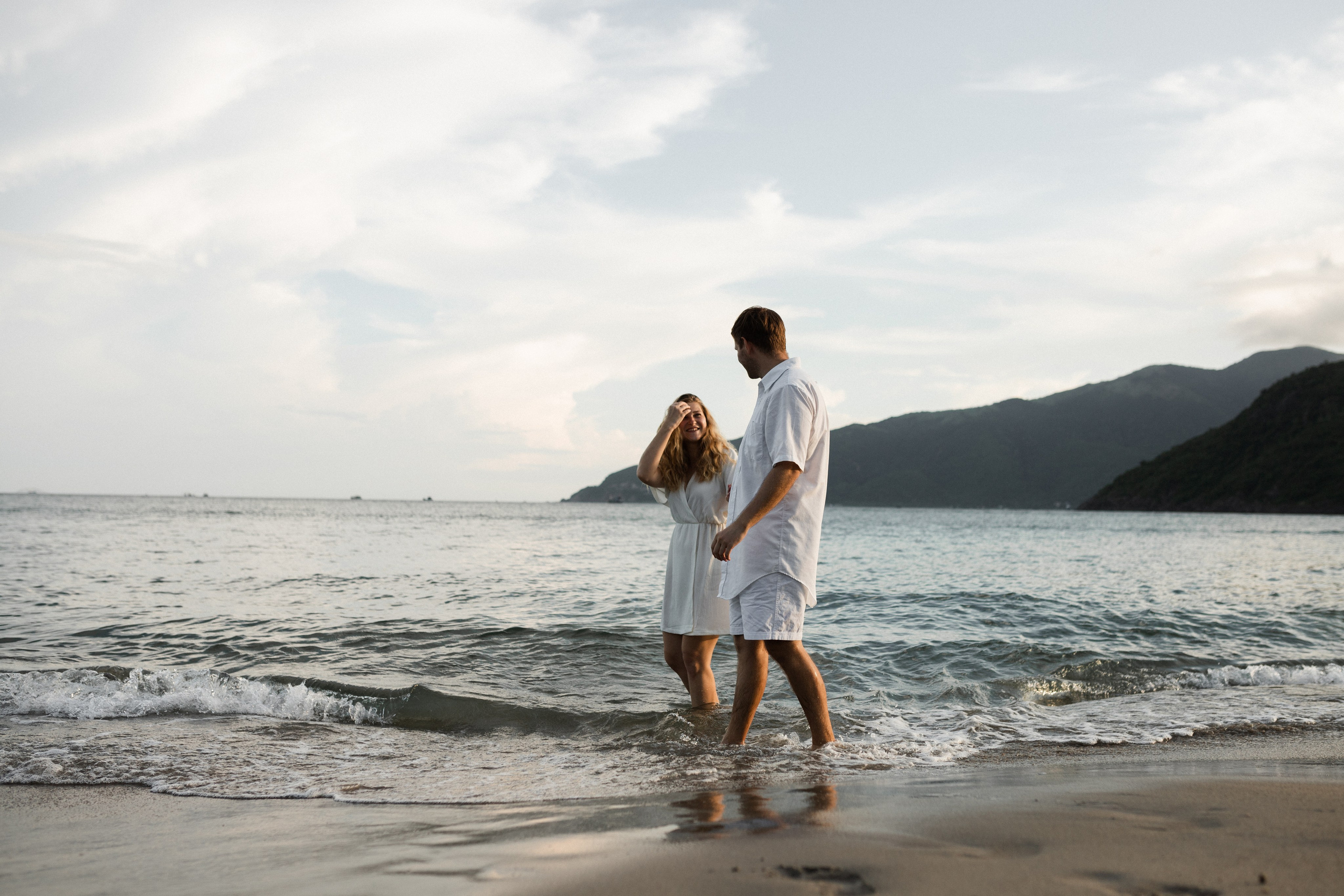 Свидание Натали и Андрея на закате.Вьетнам. Главная