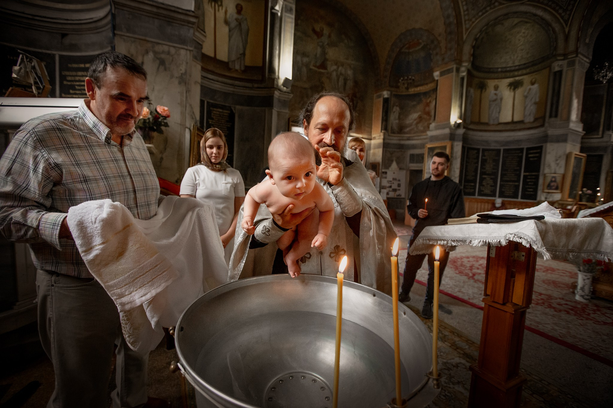 Крещение Константина. Детский семейный фотограф в Севастополе Крыму