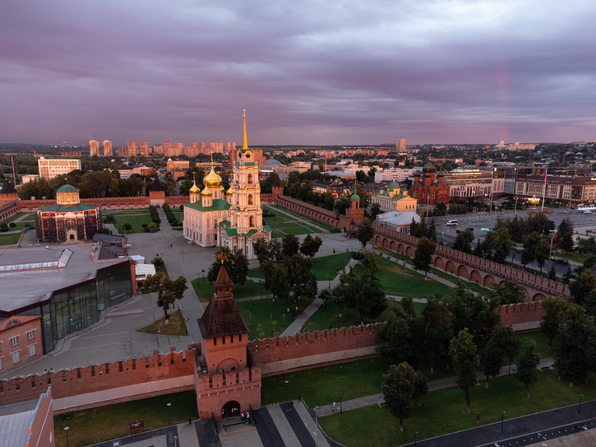 Тульский кремль и Казанская набережная. Фотограф и видеооператор в Туле | Даниил Рыбак