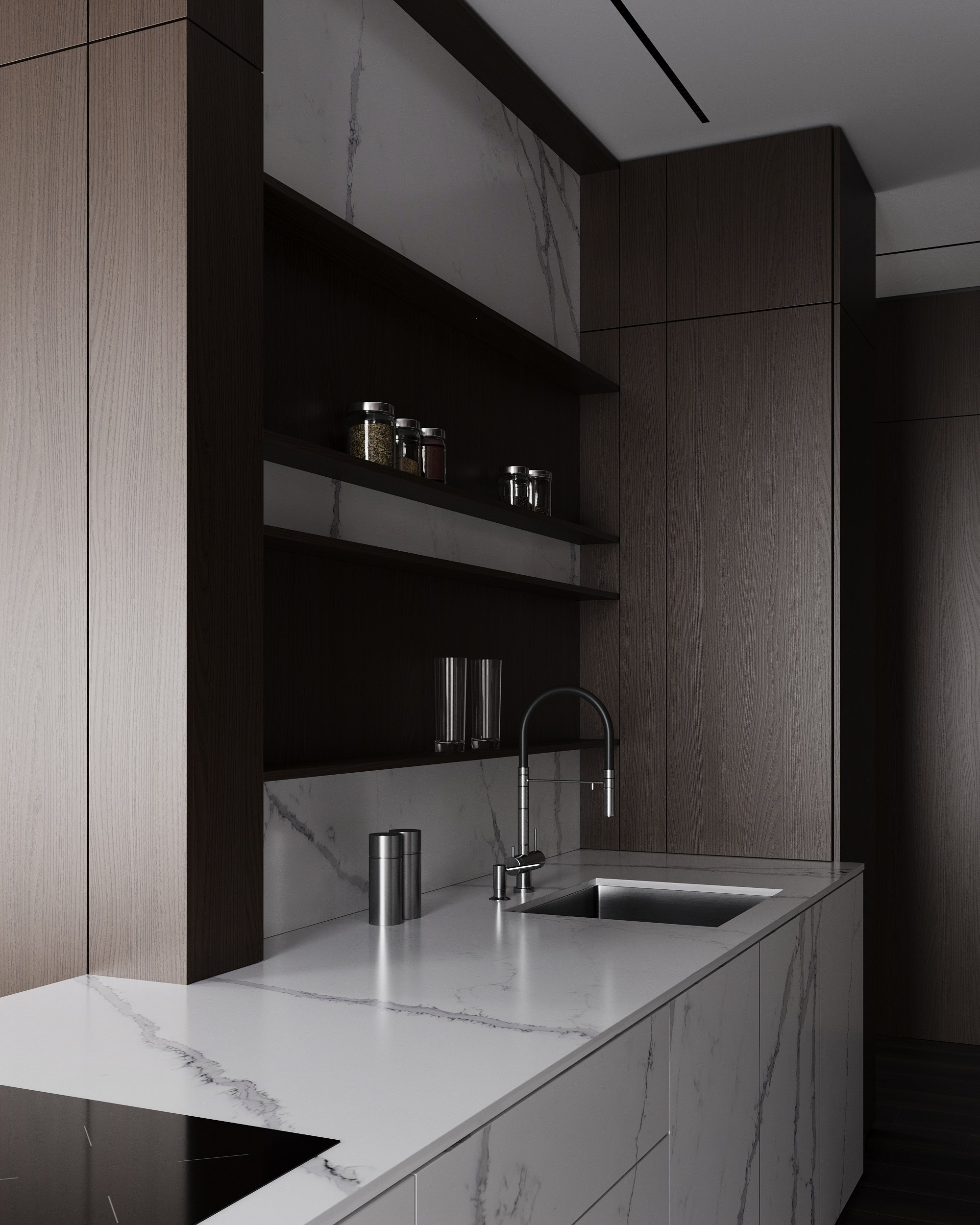 SAVVIN RESIDENCE. 3d визуализатор интерьеров Катя Ваганова