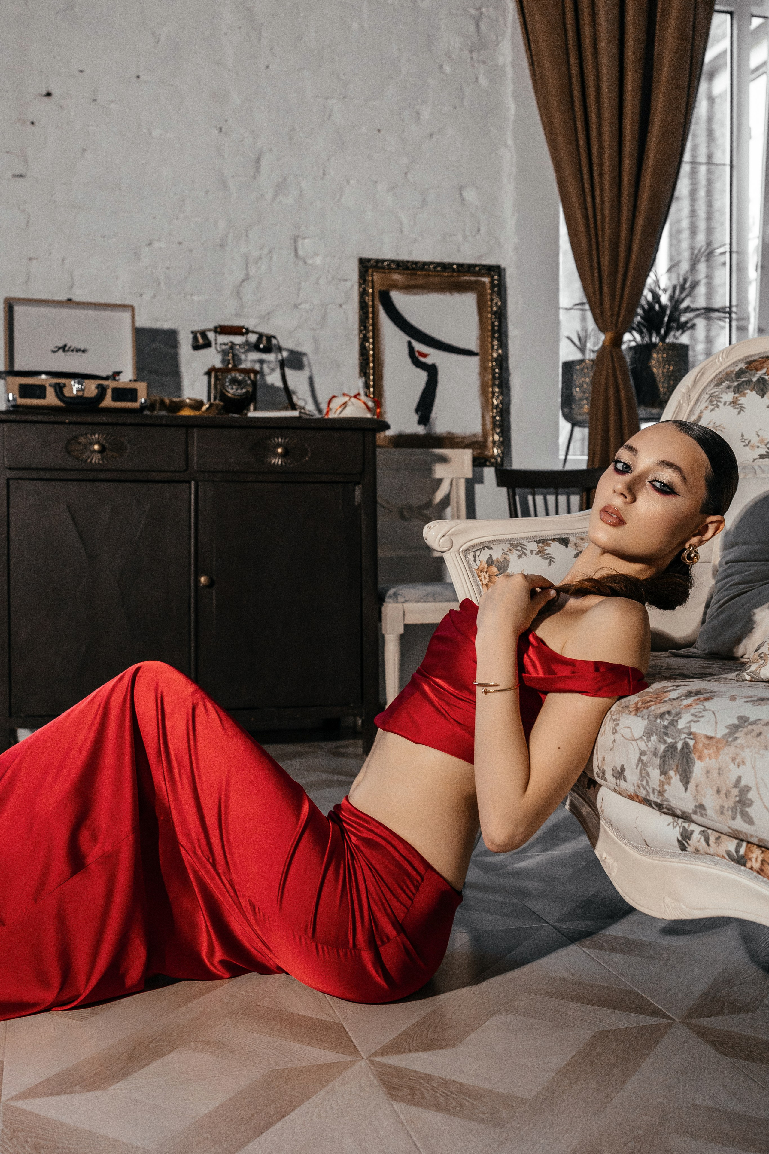 Ева в студии Винтаж ДР. Фотограф в Краснодаре Лагунов Владимир