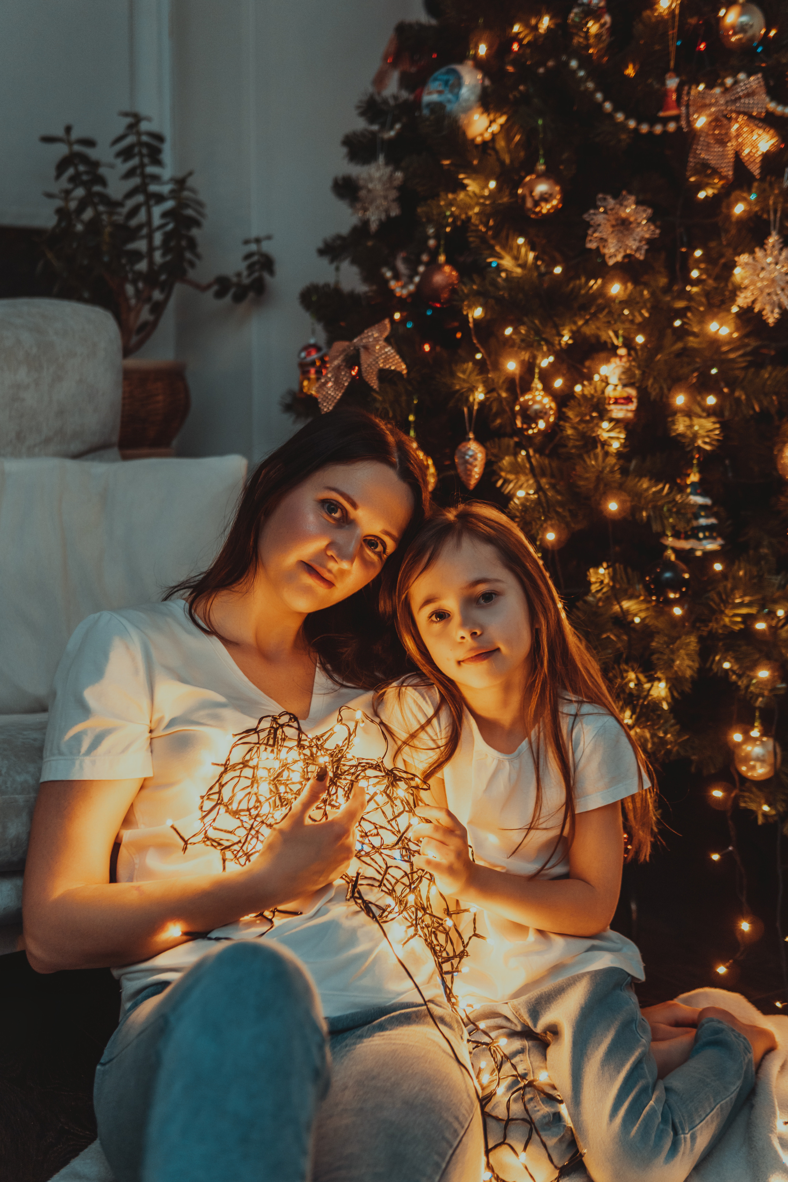 Инна с дочерью. Семейный, детский и лайфстайл фотограф в Москве Альбина Соколова