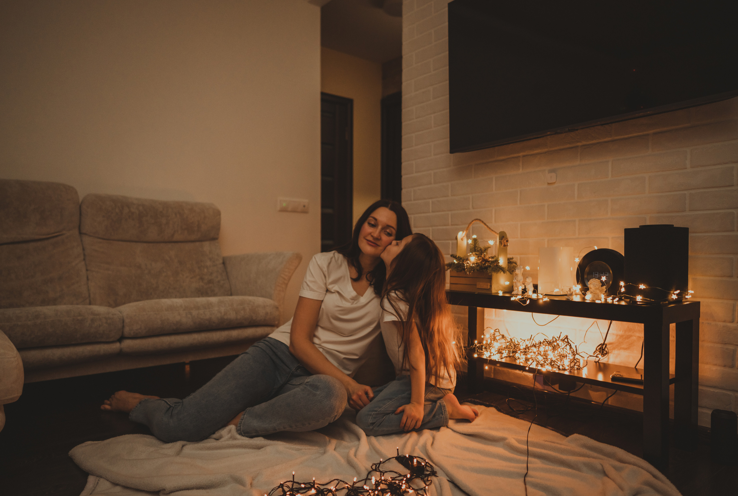 Инна с дочерью. Семейный, детский и лайфстайл фотограф в Москве Альбина Соколова