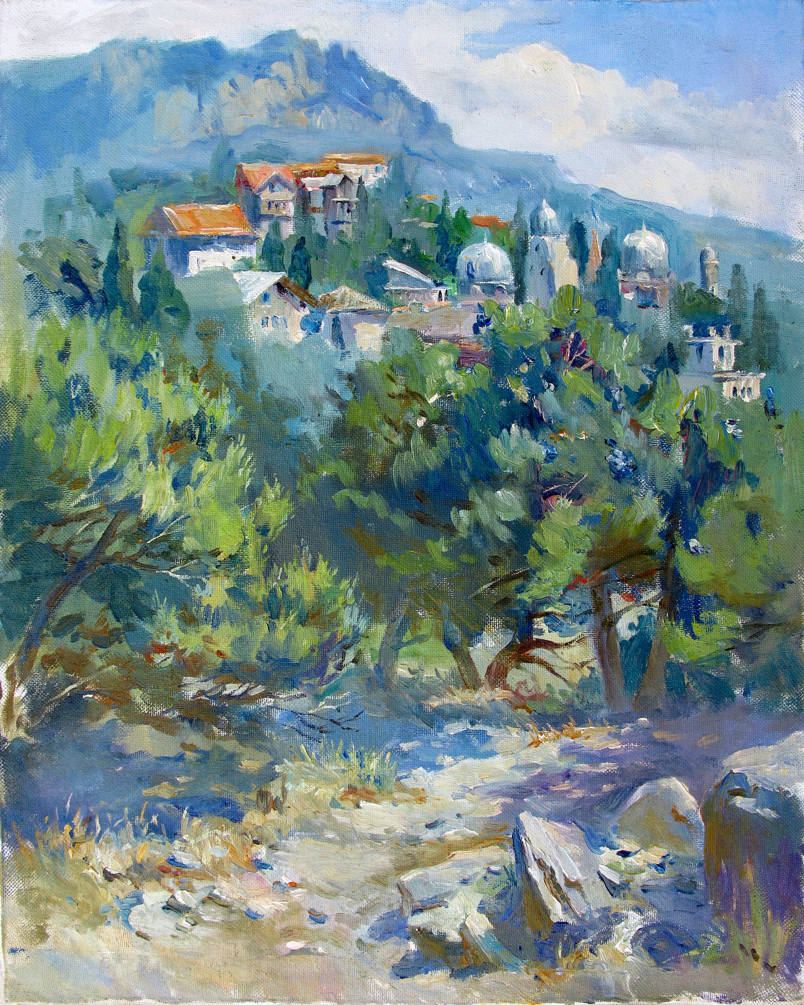 Пейзажи. Голивец Денис дальневосточный художник-творец в Санкт-Петербурге