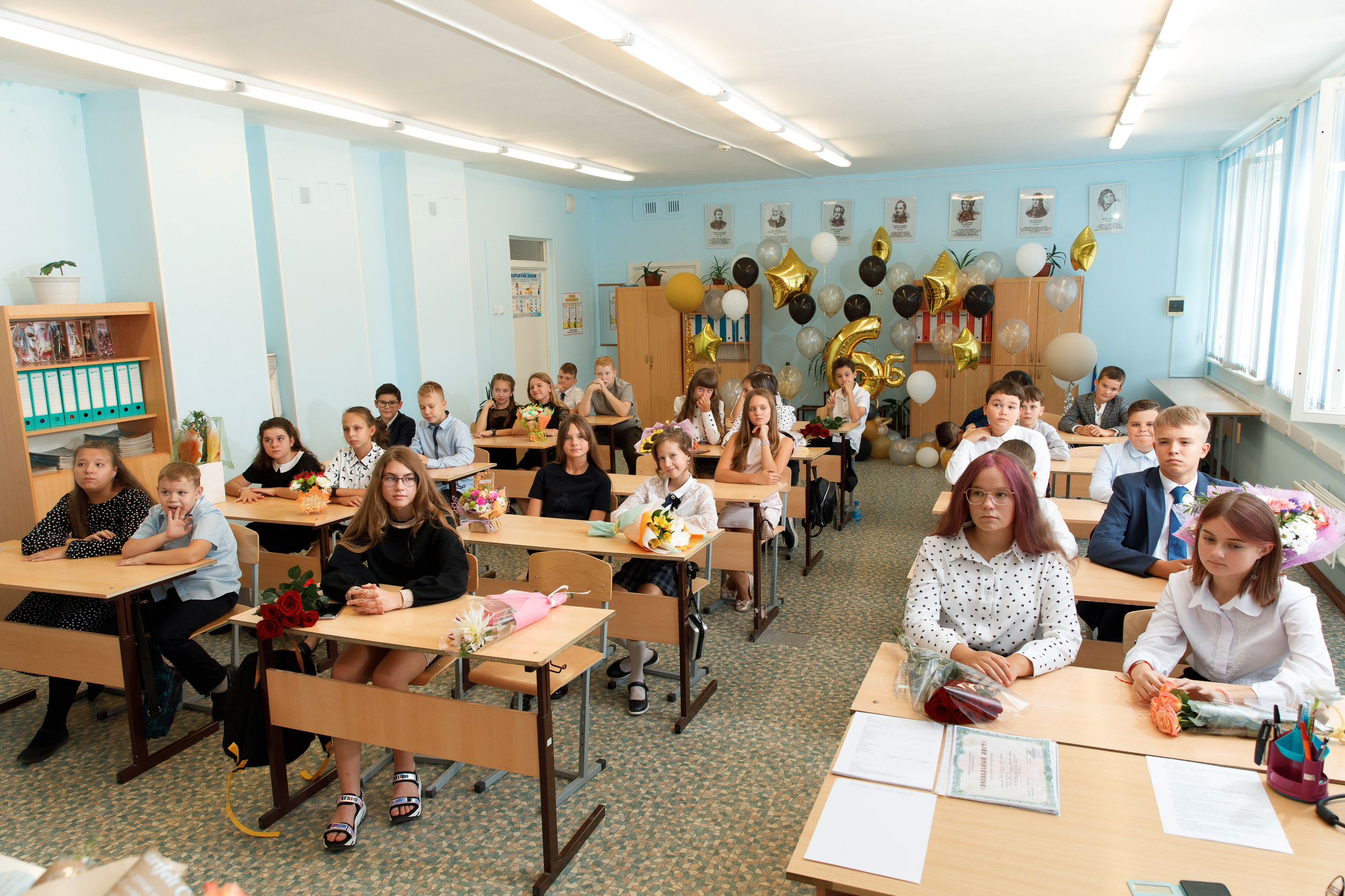 Школа № 33 6 «Б» класс. Свадебный, семейный и школьный фотограф в Сызрани Максим Баталов