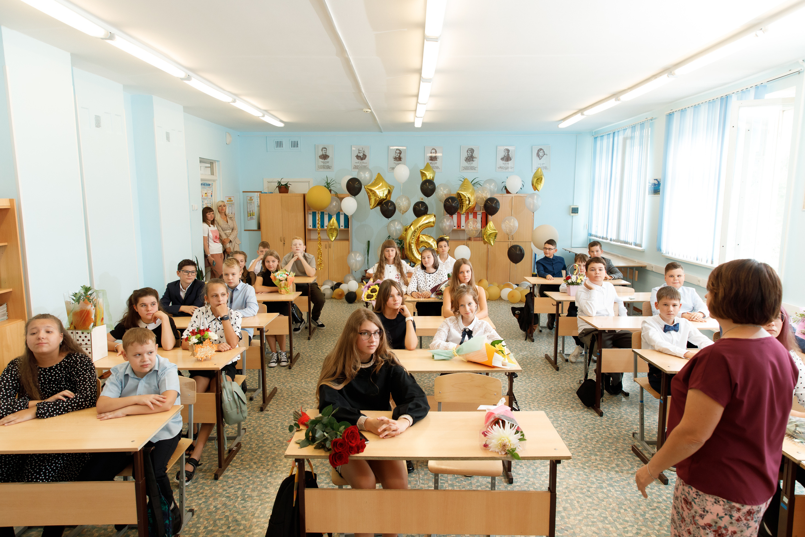 Школа № 33 6 «Б» класс. Свадебный, семейный и школьный фотограф в Сызрани Максим Баталов