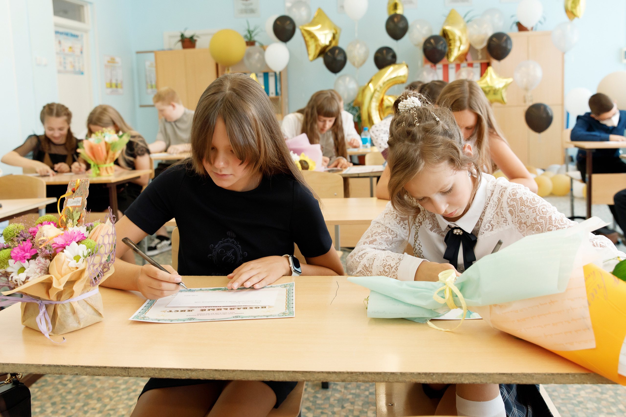 Школа № 33 6 «Б» класс. Свадебный, семейный и школьный фотограф в Сызрани Максим Баталов