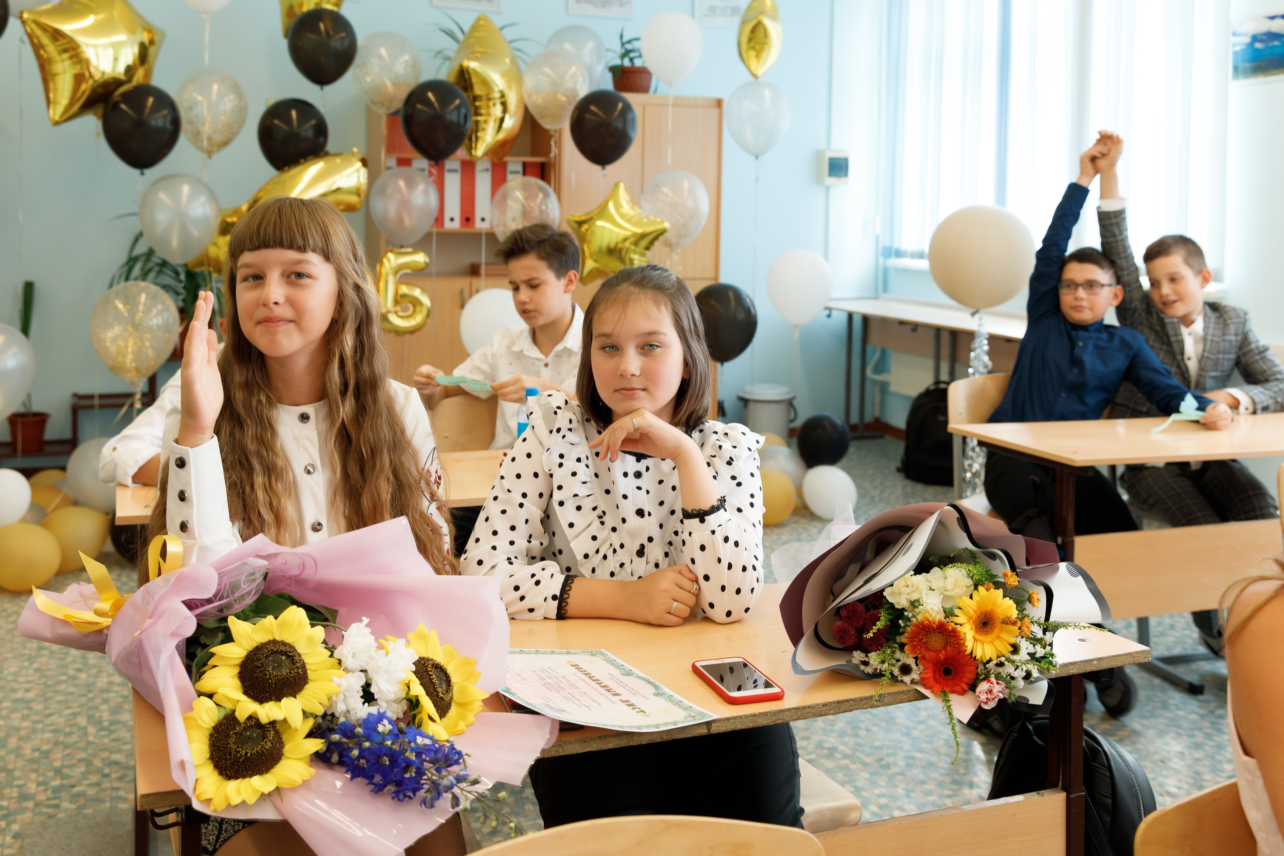 Школа № 33 6 «Б» класс. Свадебный, семейный и школьный фотограф в Сызрани Максим Баталов