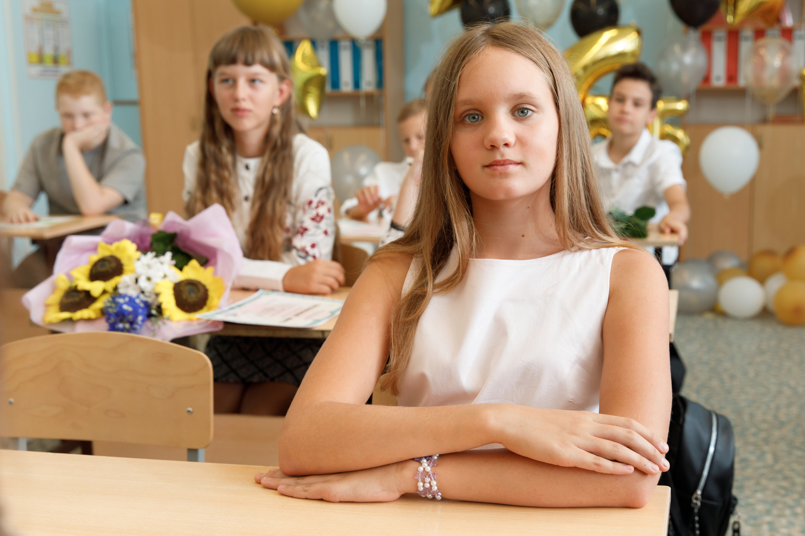 Школа № 33 6 «Б» класс. Свадебный, семейный и школьный фотограф в Сызрани Максим Баталов