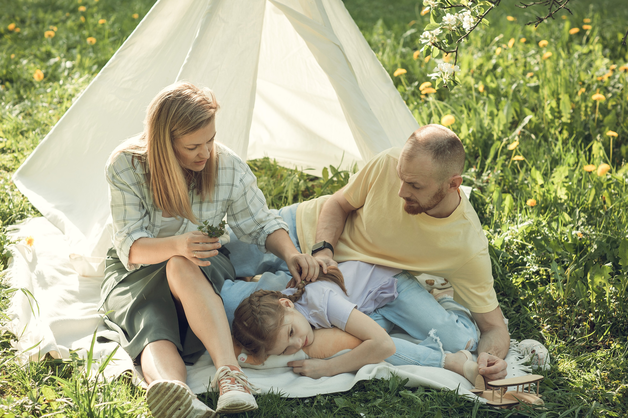 Семейные съемки на природе. Семейный фотограф в Москве и Московской области Булычева Екатерина