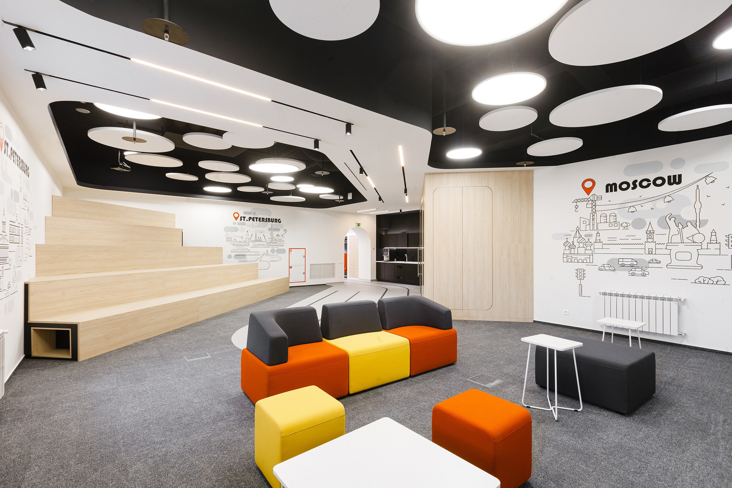 Офис HUAWEI. Профессиональный фотограф в Новосибирске