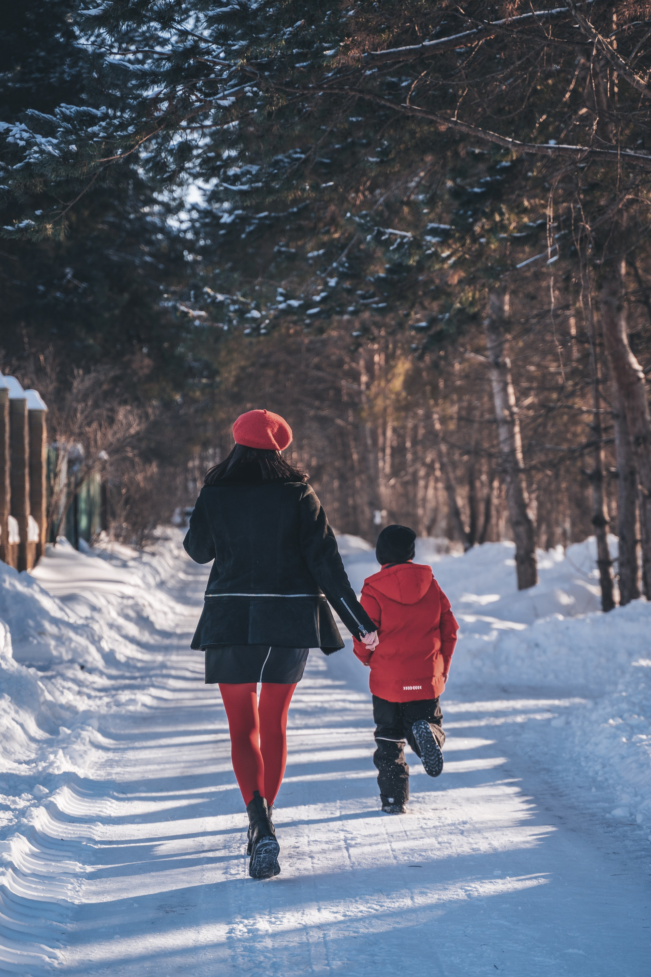 Яркая зимняя семейная фотосессия. Фотограф в Самаре Екатерина Кроз
