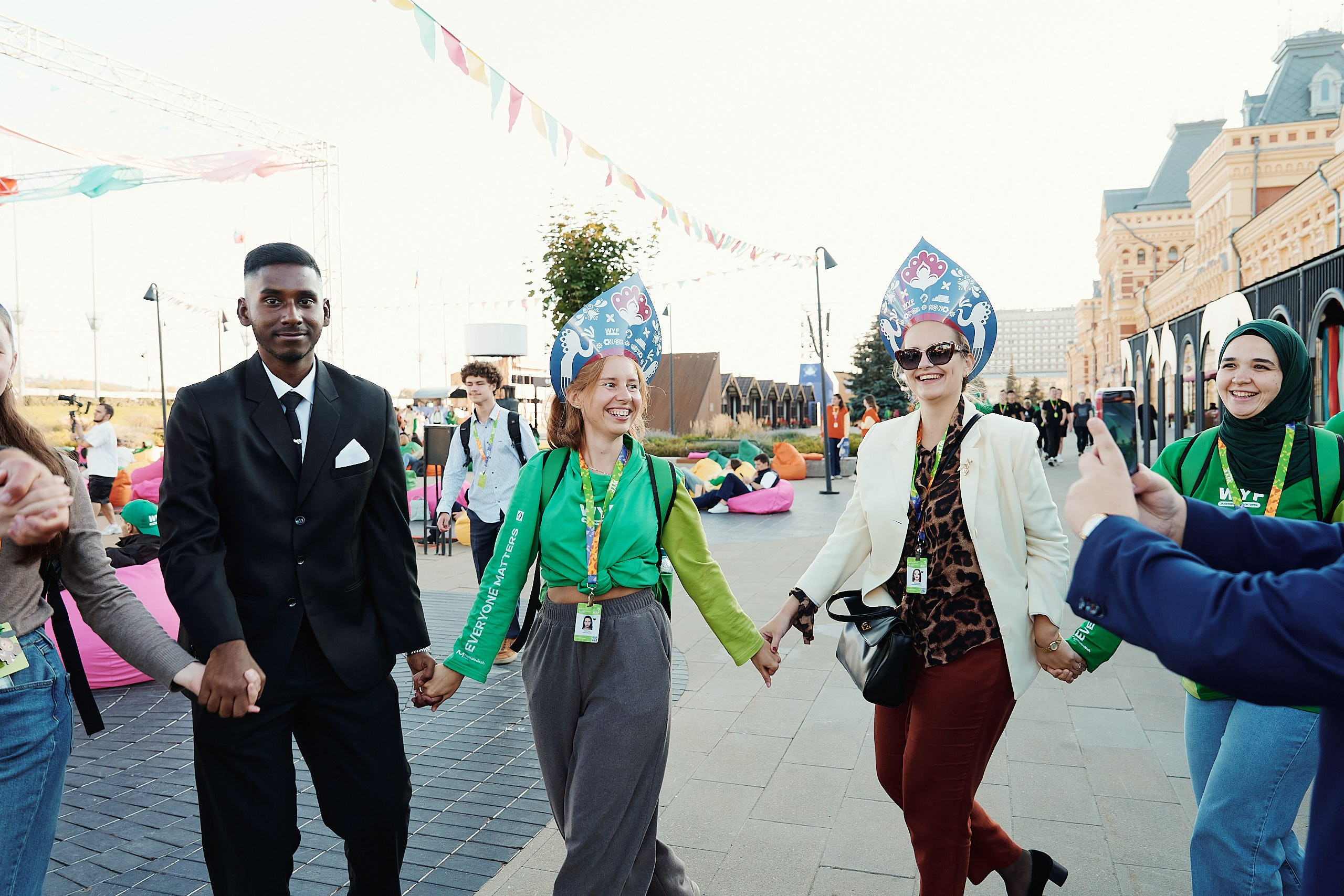 Слет фестиваля молодежи 2025. Репортажная съемка в Москве