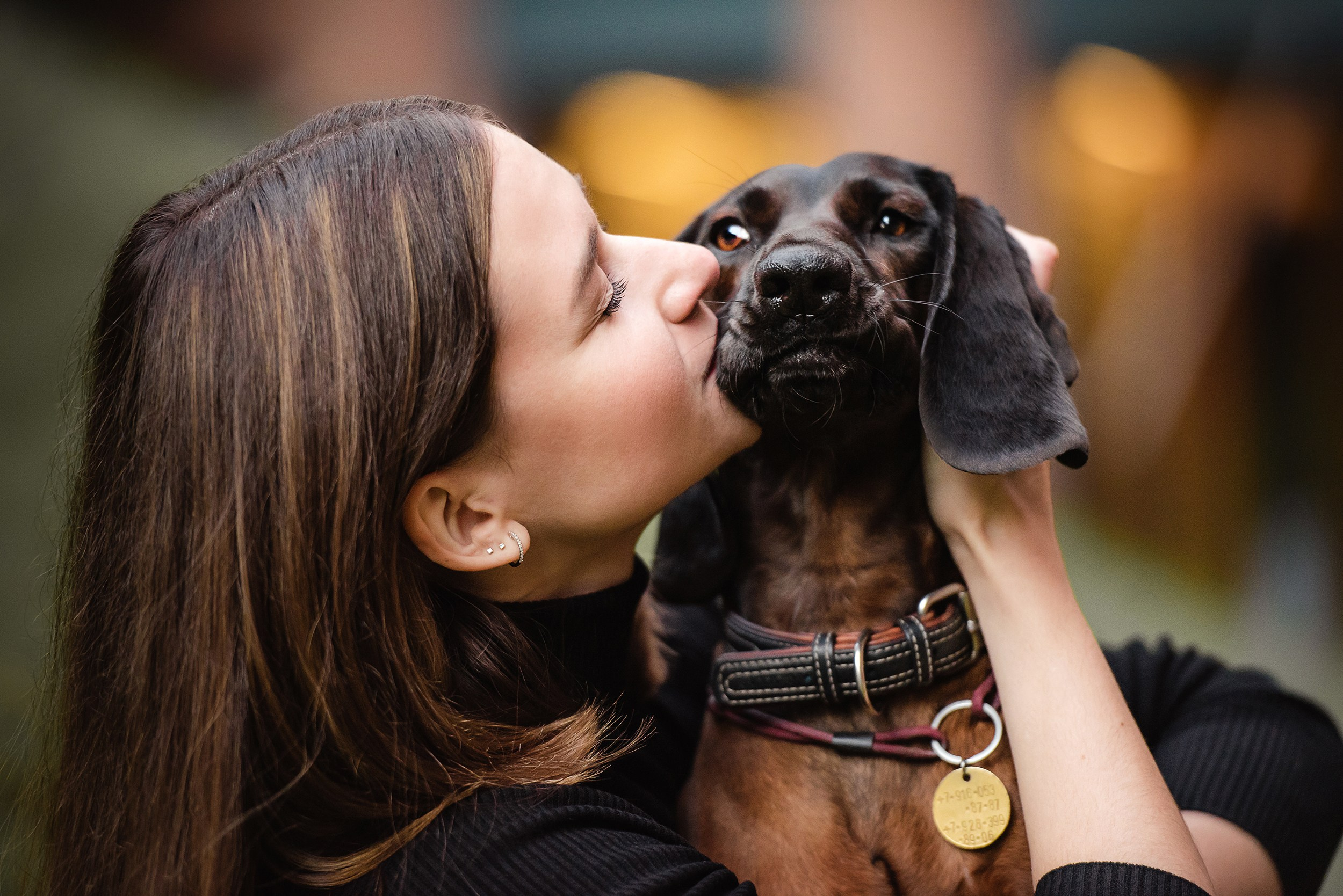 Катя, Дима и Дакота. Городская Love Story. Семейный Фотограф в Москве Ирина Хохлова