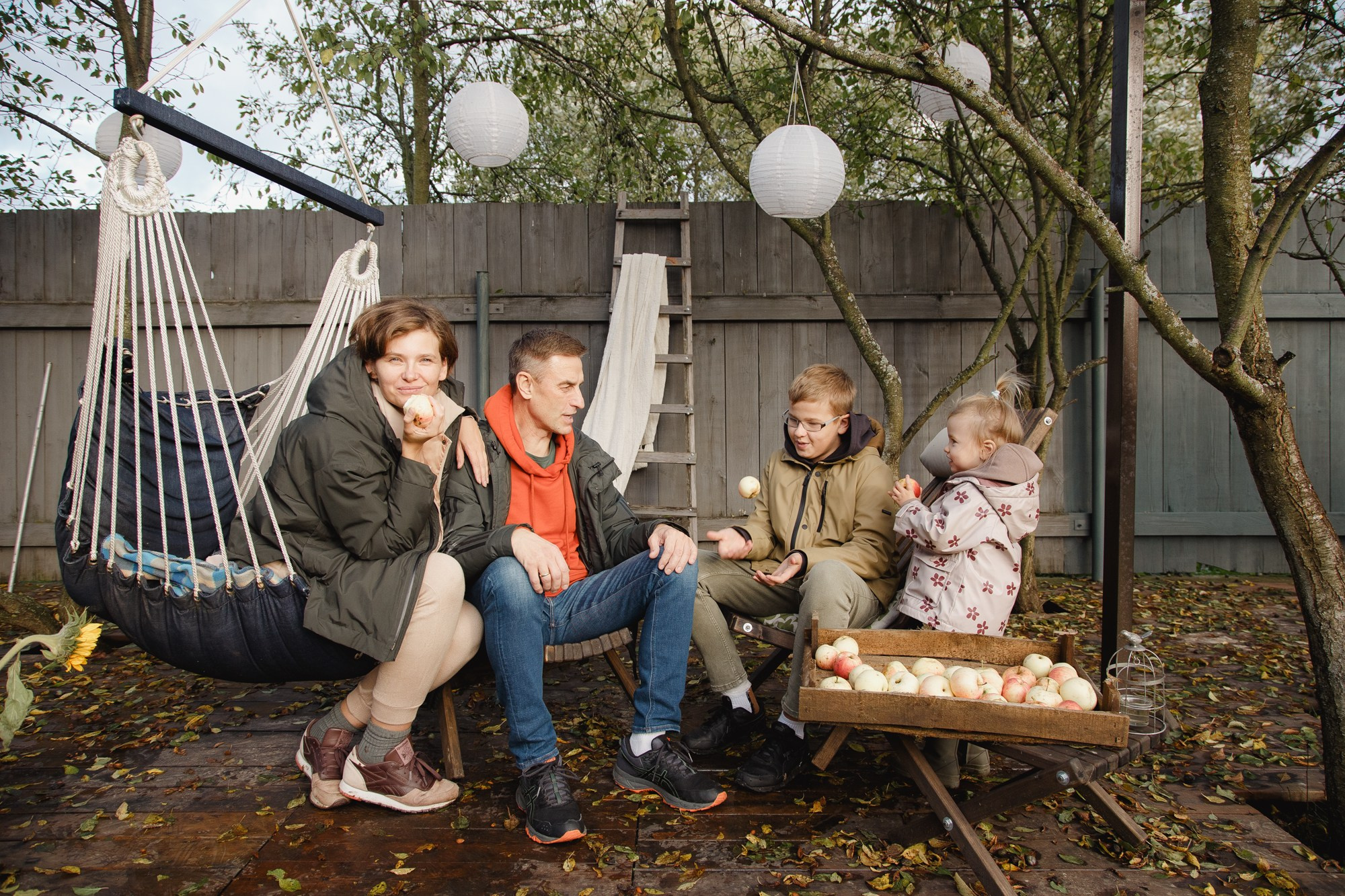 Семейная идиллия на даче. Фотограф в Москве — Ольга Федотова