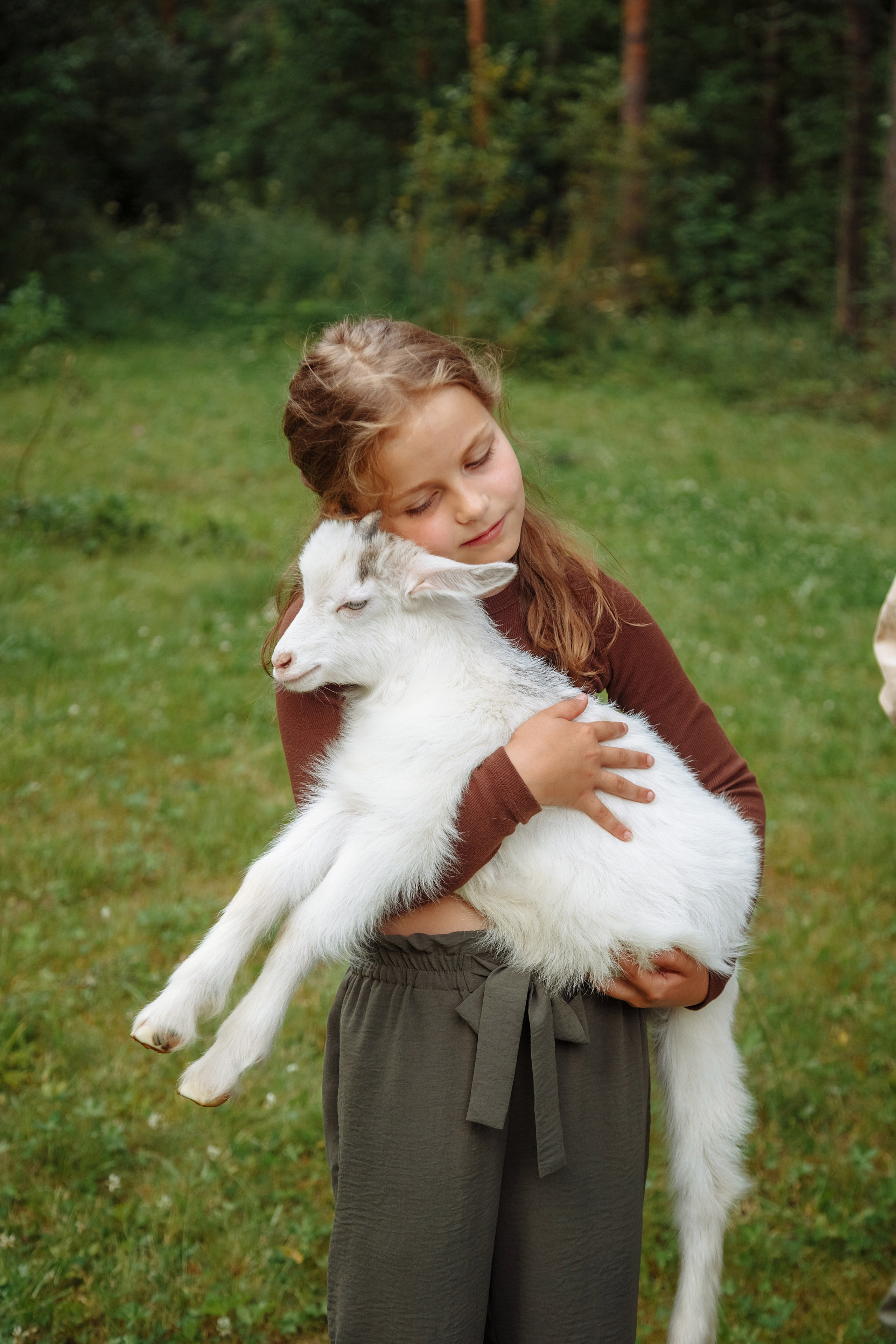 С козлятами. Семейный фотограф Любовь Саркеева