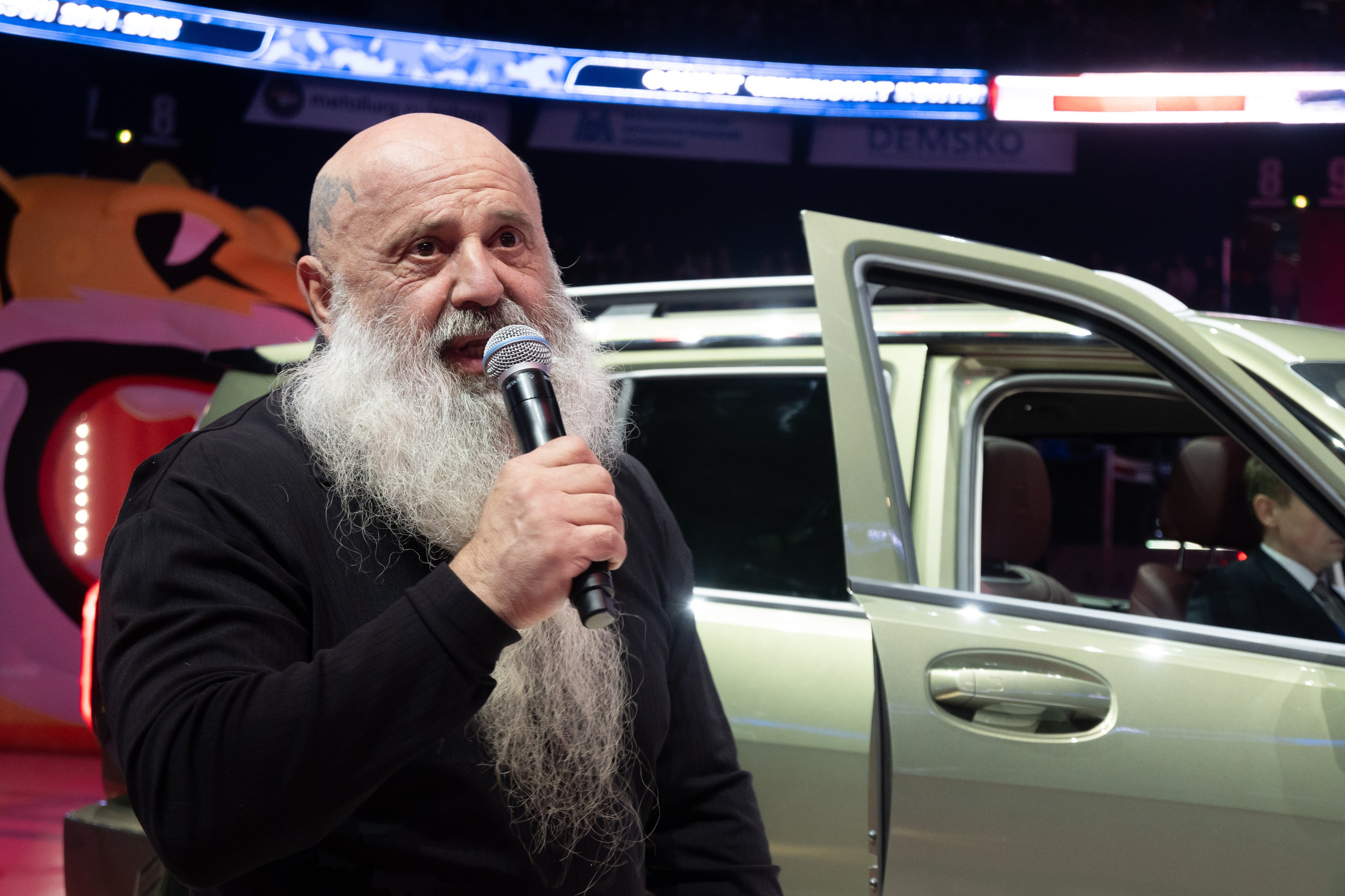 Призетация ТАНК в арене Металлург. Evgeniy Roslov